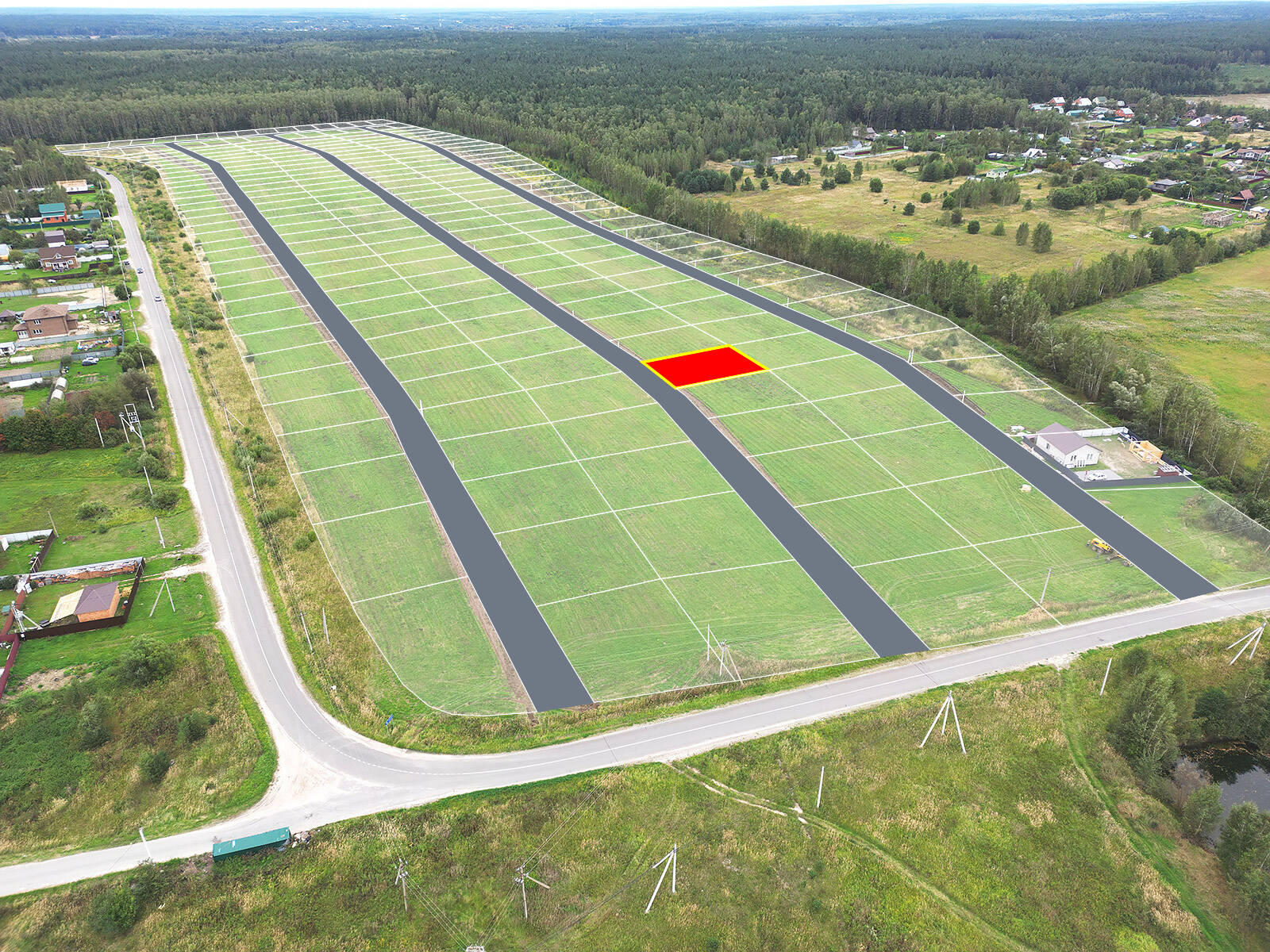 Егорки уч.№78 - Земельный участок кадастровый номер 50:30:0020117:781