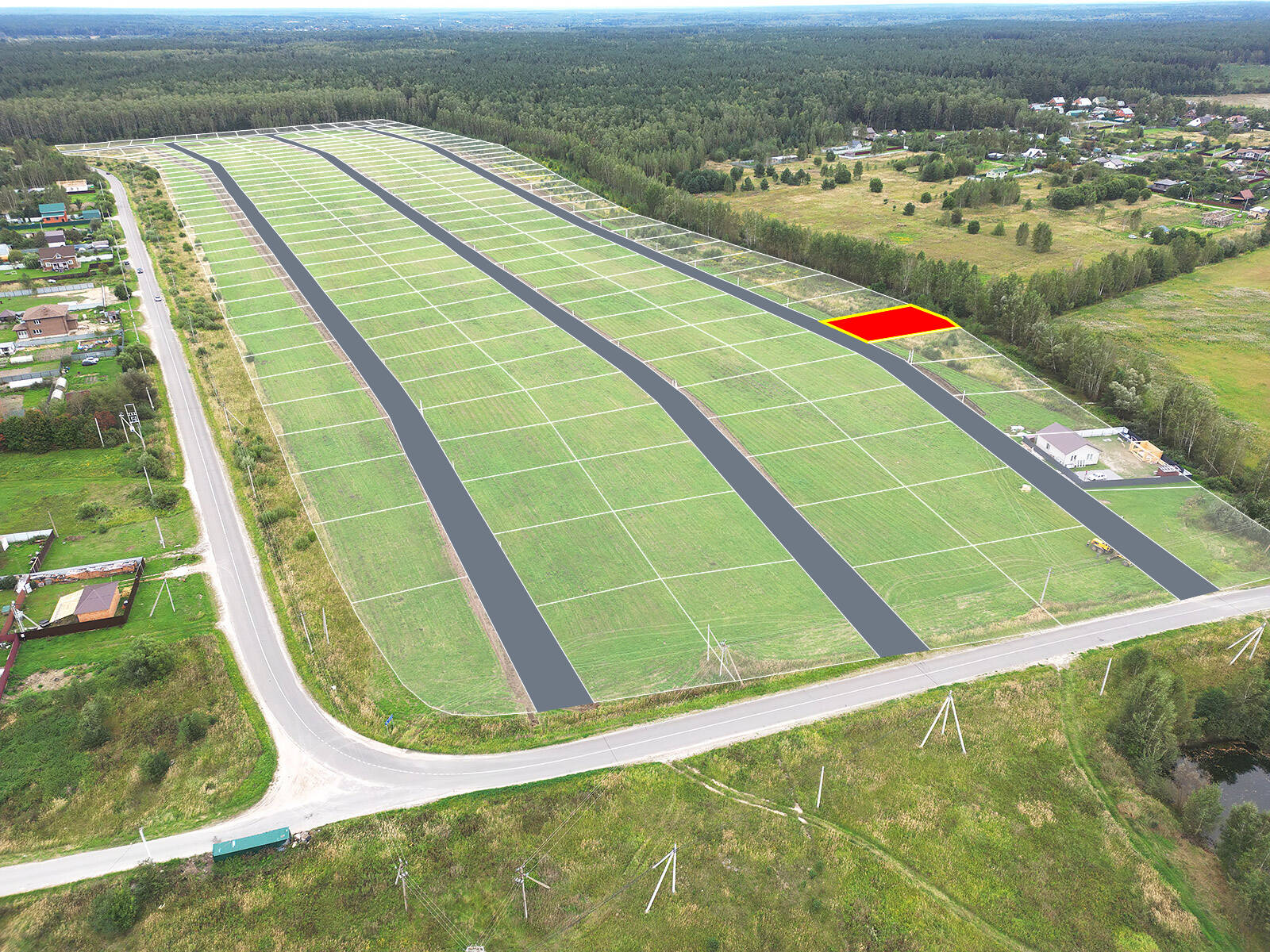 Егорки уч.№6 - Земельный участок кадастровый номер 50:30:0020117:782