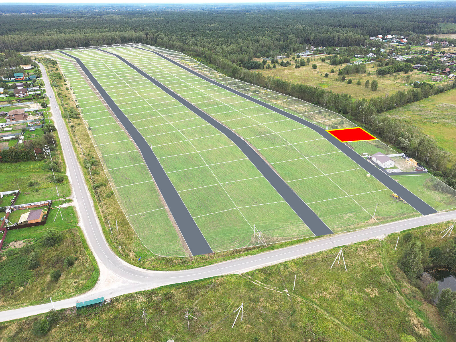 Егорки уч.№4 - Земельный участок кадастровый номер 50:30:0020117:788