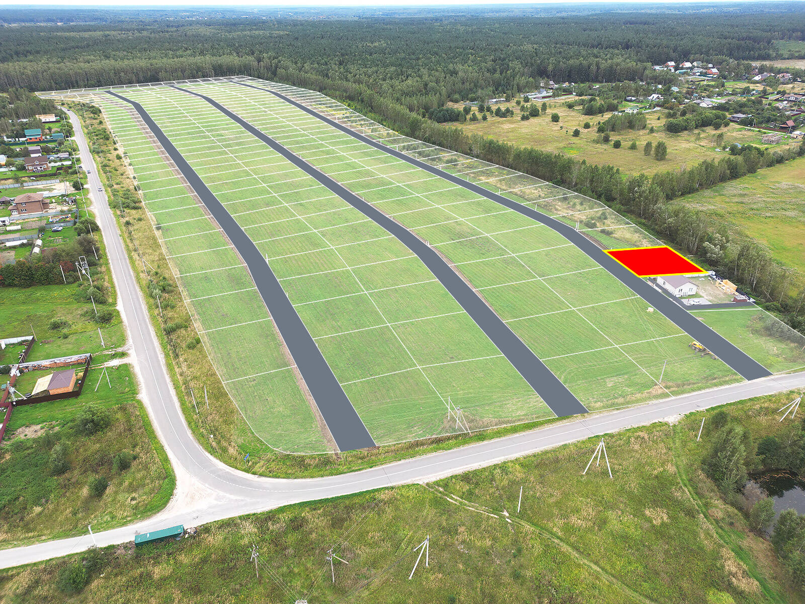 Егорки уч.№3 - Земельный участок кадастровый номер 50:30:0020117:794