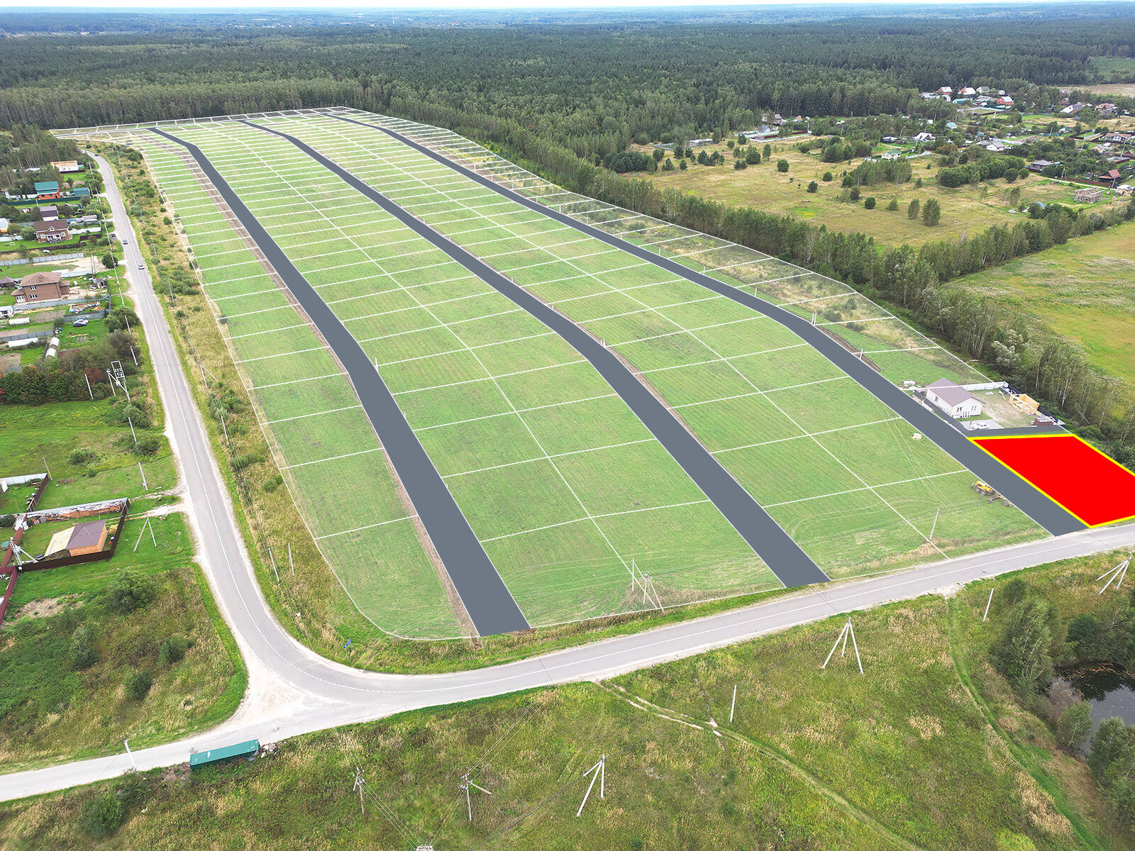 Егорки уч.№1 - Земельный участок кадастровый номер 50:30:0020117:795