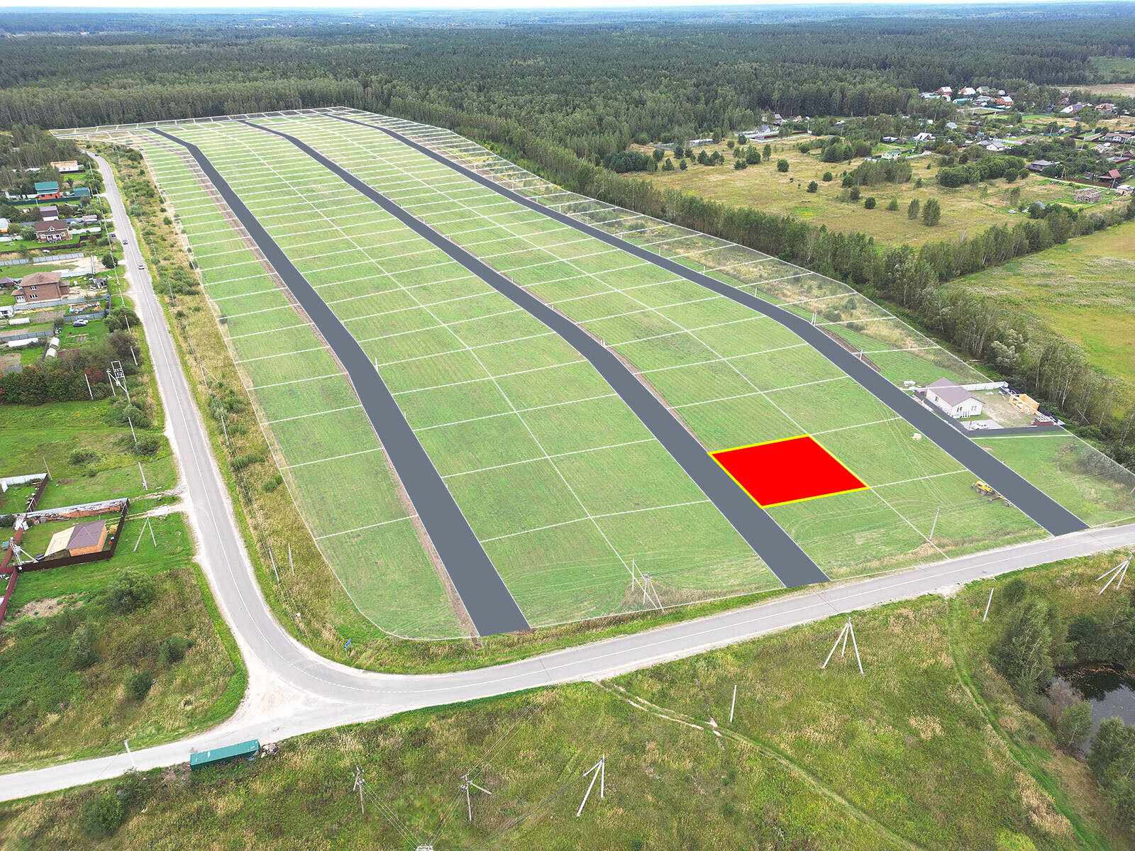 Егорки уч.№74 - Земельный участок кадастровый номер 50:30:0020117:797