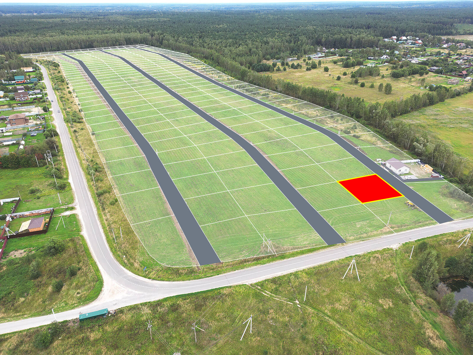 Егорки уч.№71 - Земельный участок кадастровый номер 50:30:0020117:799