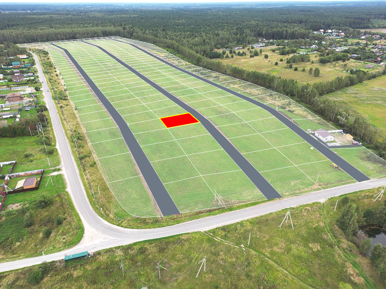 Егорки уч.№139 - Земельный участок кадастровый номер 50:30:0020117:800