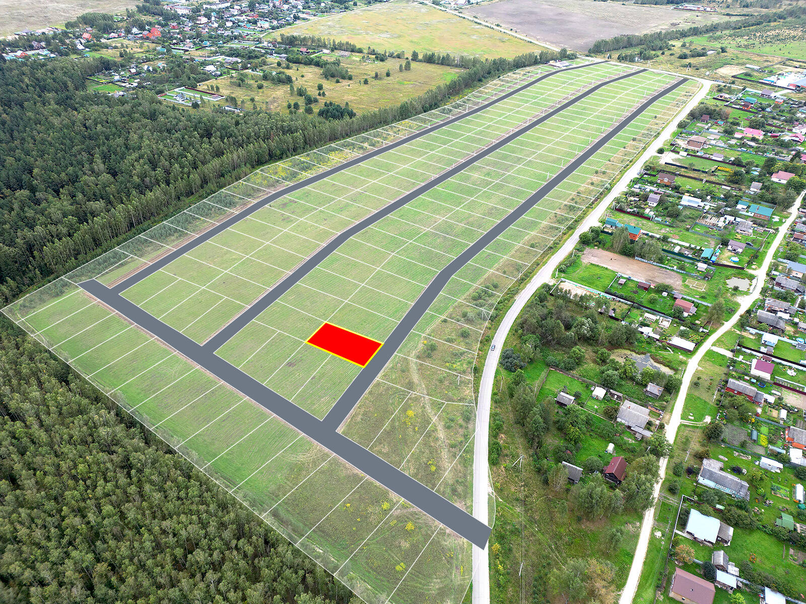 Егорки уч.№176 - Земельный участок кадастровый номер 50:30:0020117:707