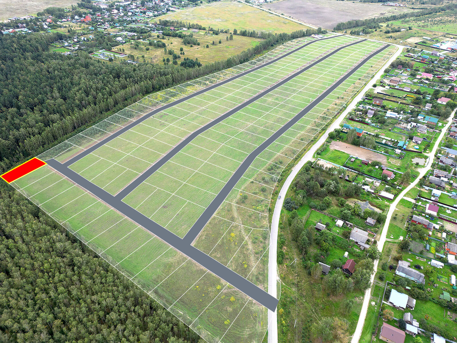 Егорки уч.№230 - Земельный участок кадастровый номер 50:30:0020117:773