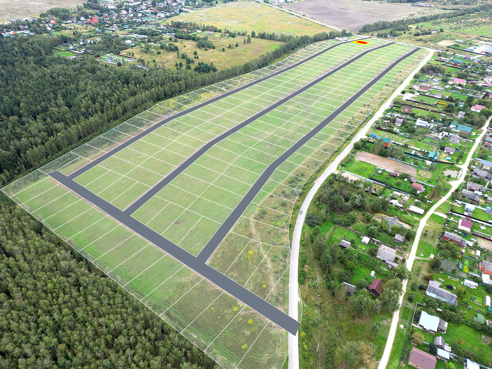 Егорки уч.№70 - Земельный участок кадастровый номер 50:30:0020117:791