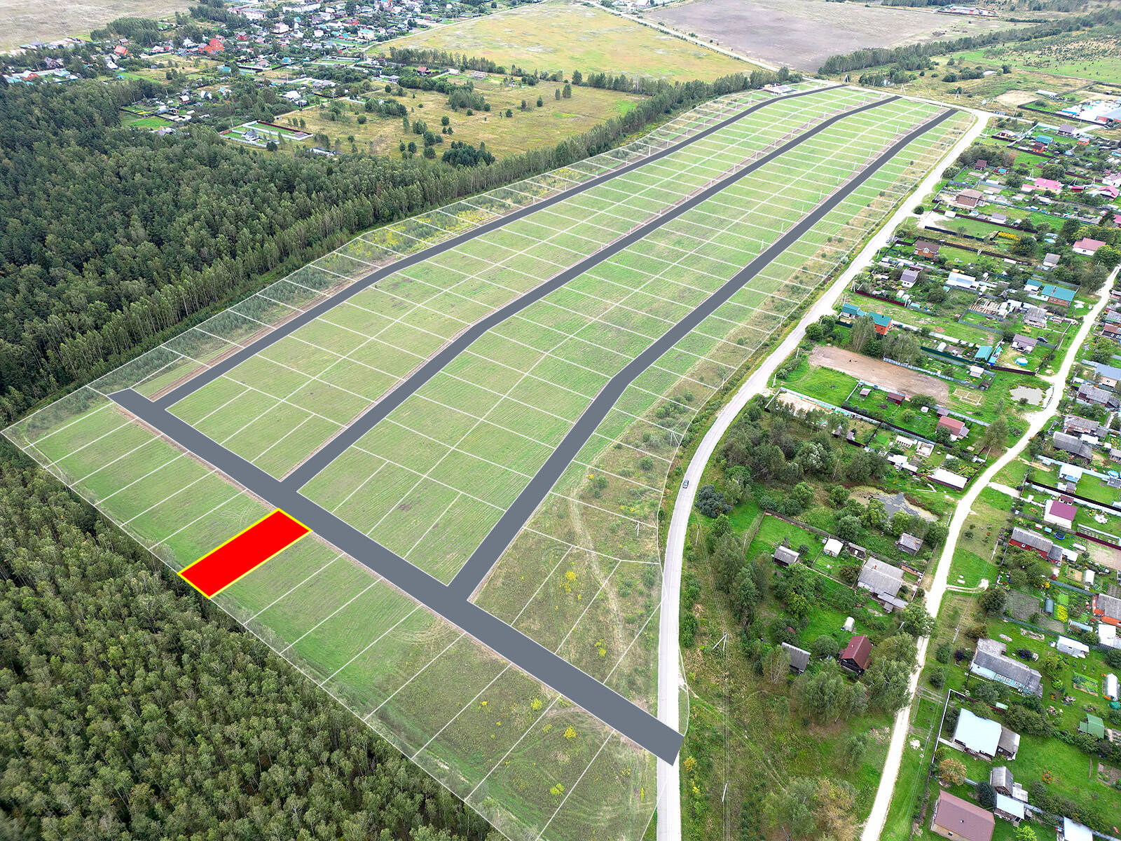 Егорки уч.№223 - Земельный участок кадастровый номер 50:30:0020117:808