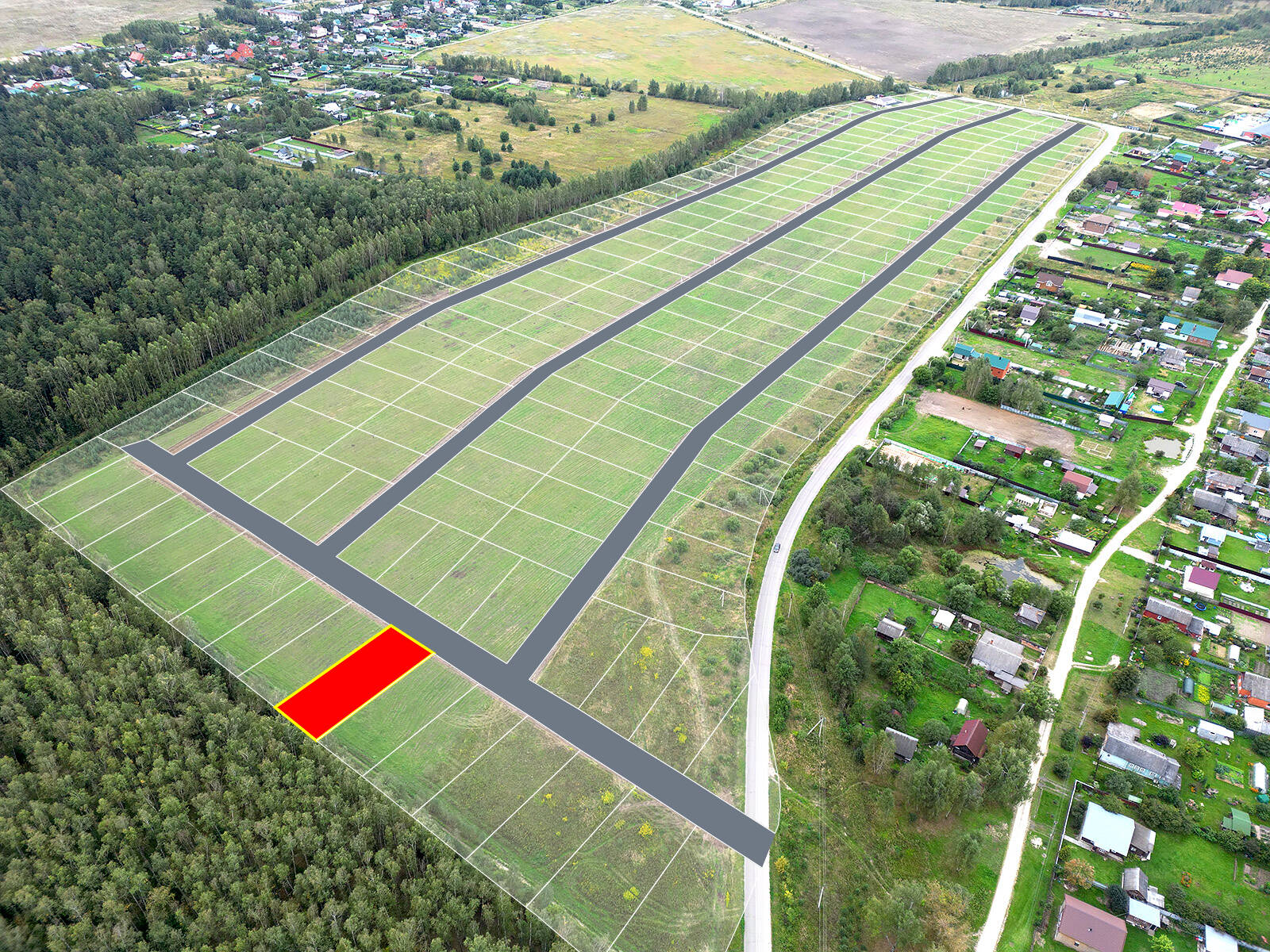 Егорки уч.№221 - Земельный участок кадастровый номер 50:30:0020117:810