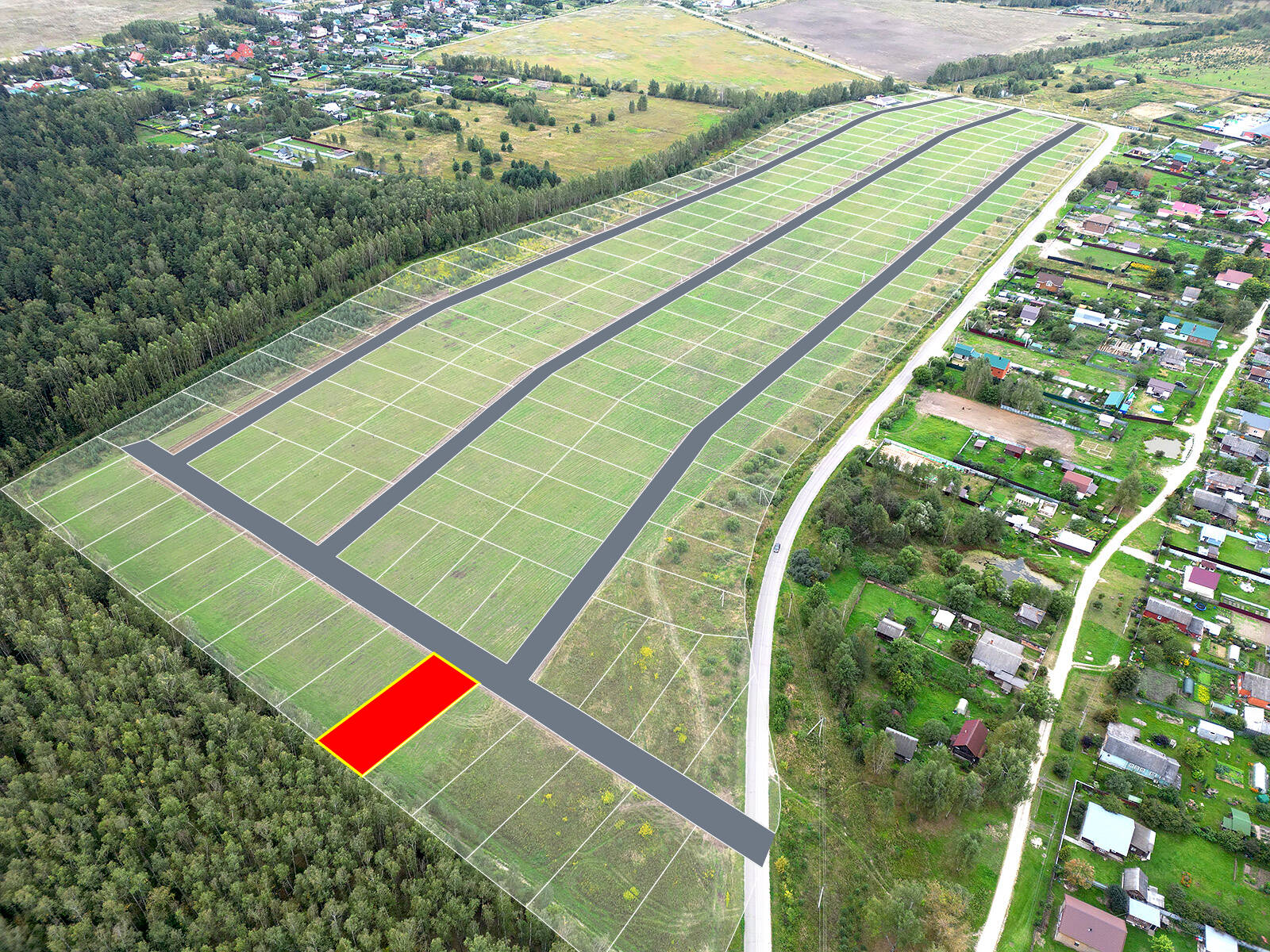 Егорки уч.№220 - Земельный участок кадастровый номер 50:30:0020117:811