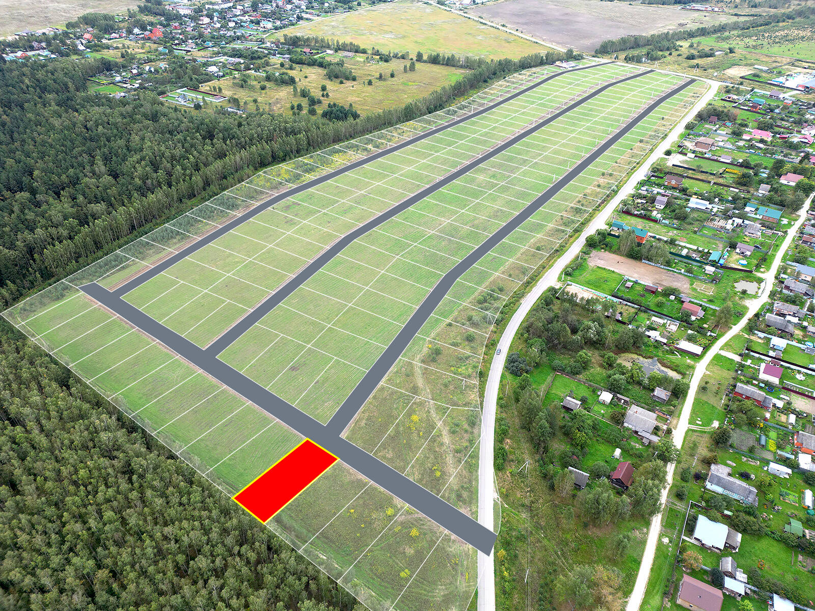 Егорки уч.№219 - Земельный участок кадастровый номер 50:30:0020117:812