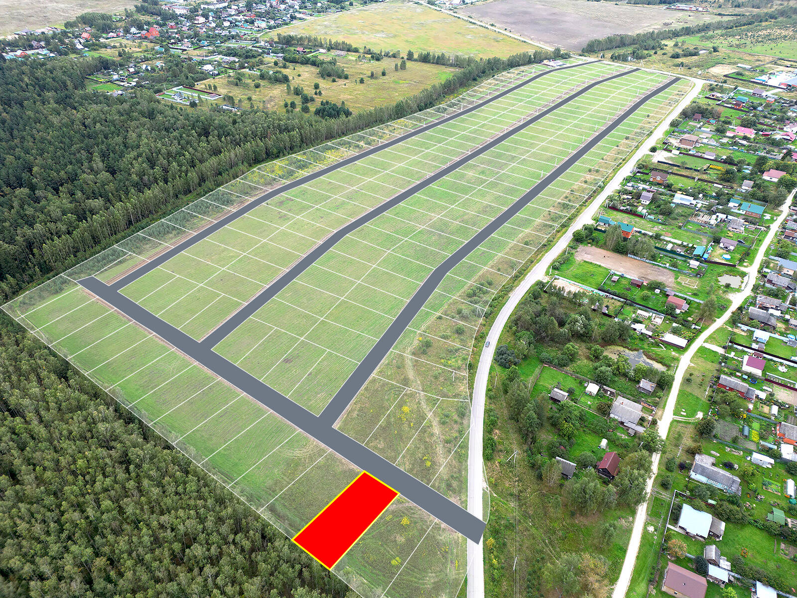 Егорки уч.№217 - Земельный участок кадастровый номер 50:30:0020117:814