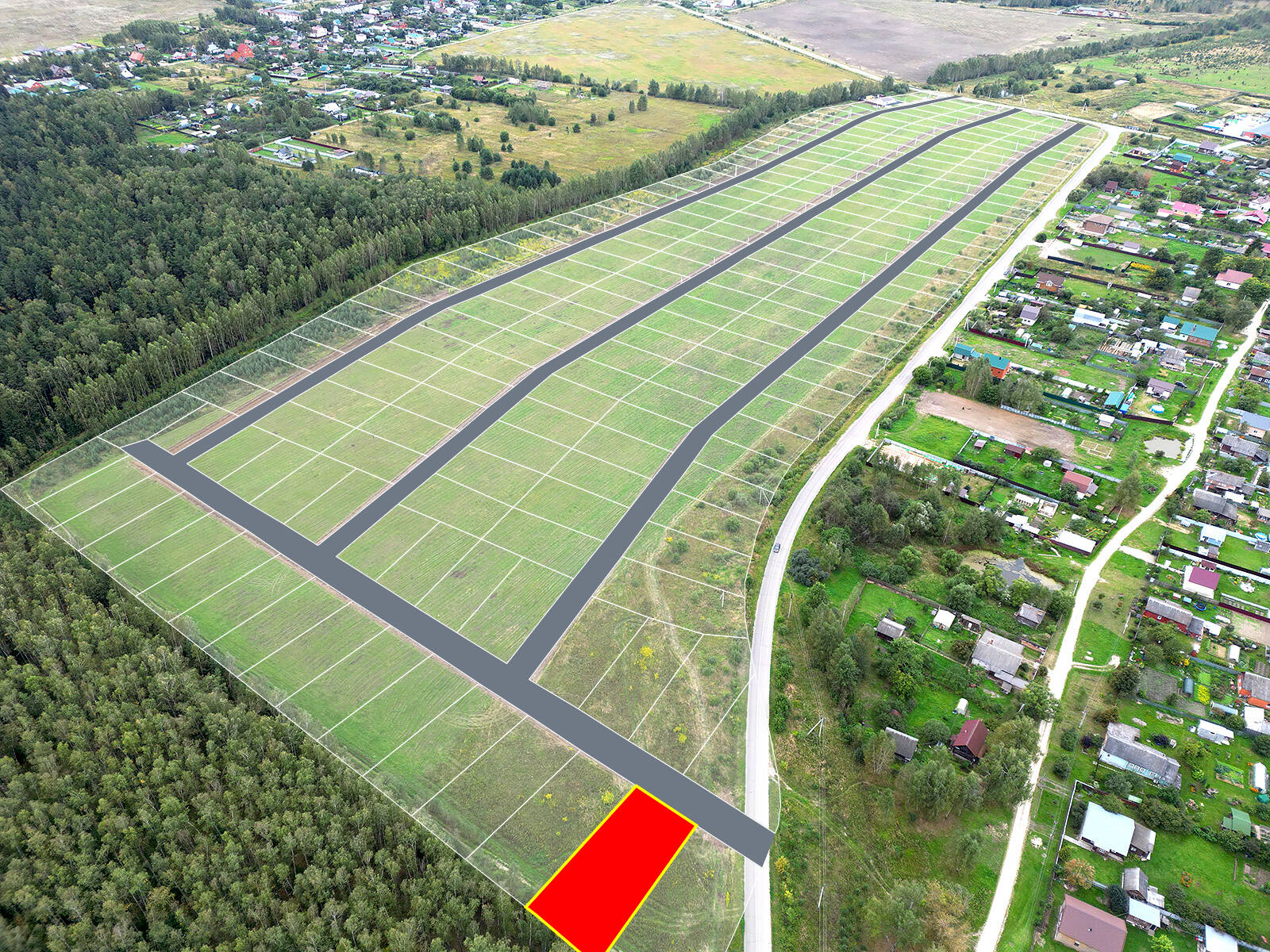 Егорки уч.№216 - Земельный участок кадастровый номер 50:30:0020117:815