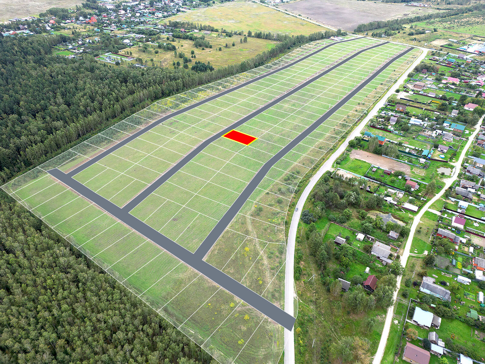 Егорки уч.№117 - Земельный участок кадастровый номер 50:30:0020117:836