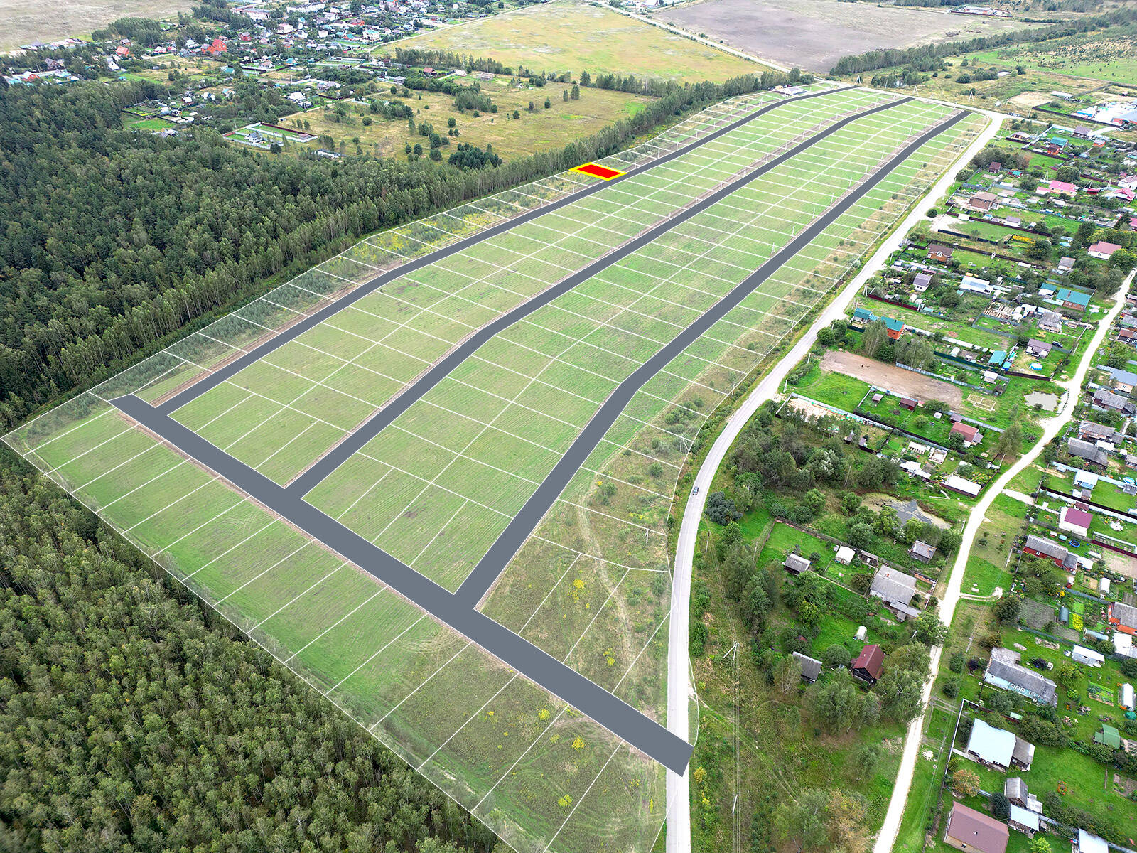 Егорки уч.№18 - Земельный участок кадастровый номер 50:30:0020117:853