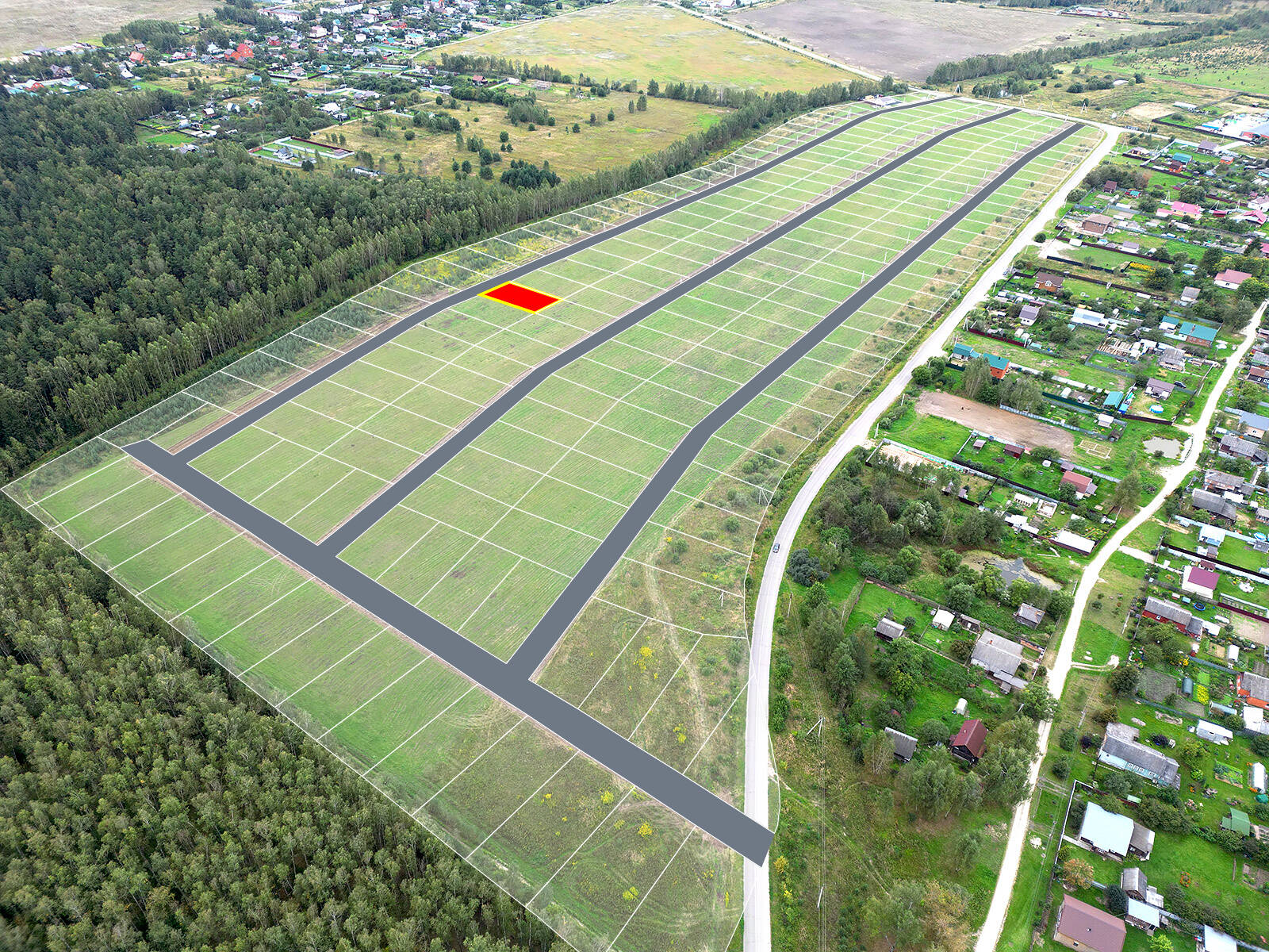 Егорки уч.№46 - Земельный участок кадастровый номер 50:30:0020117:859