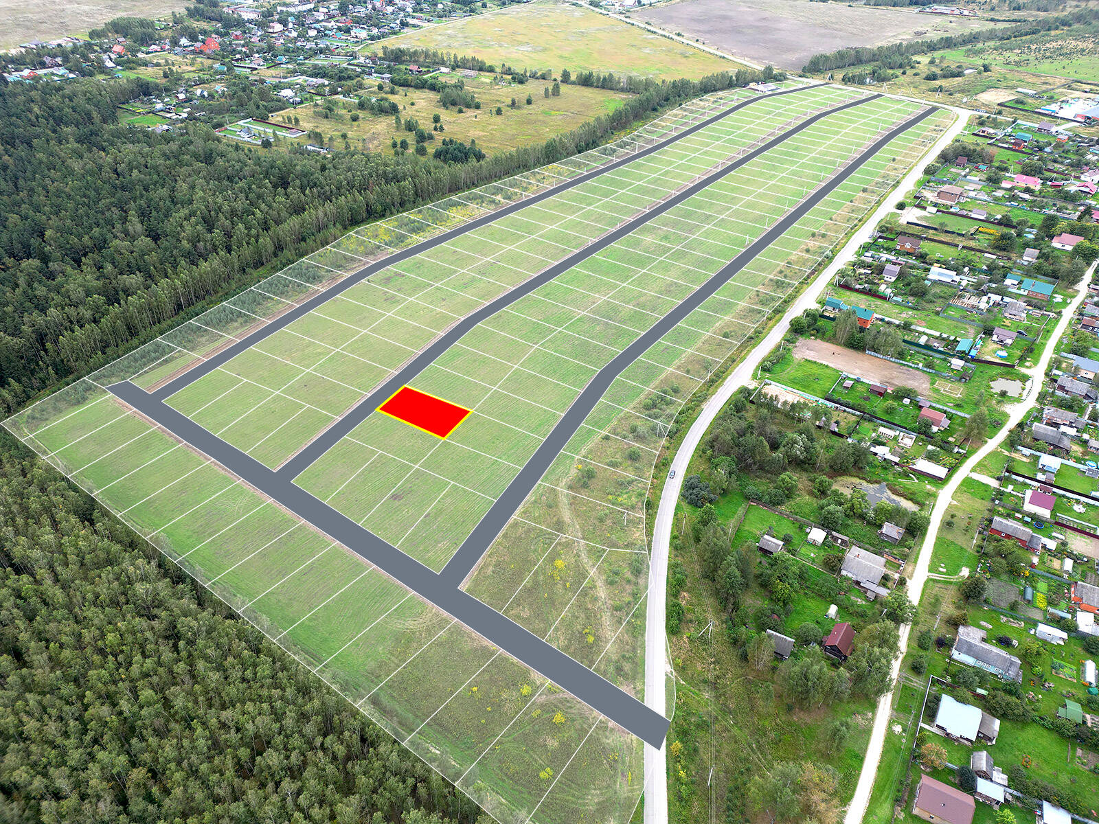 Егорки уч.№112 - Земельный участок кадастровый номер 50:30:0020117:892