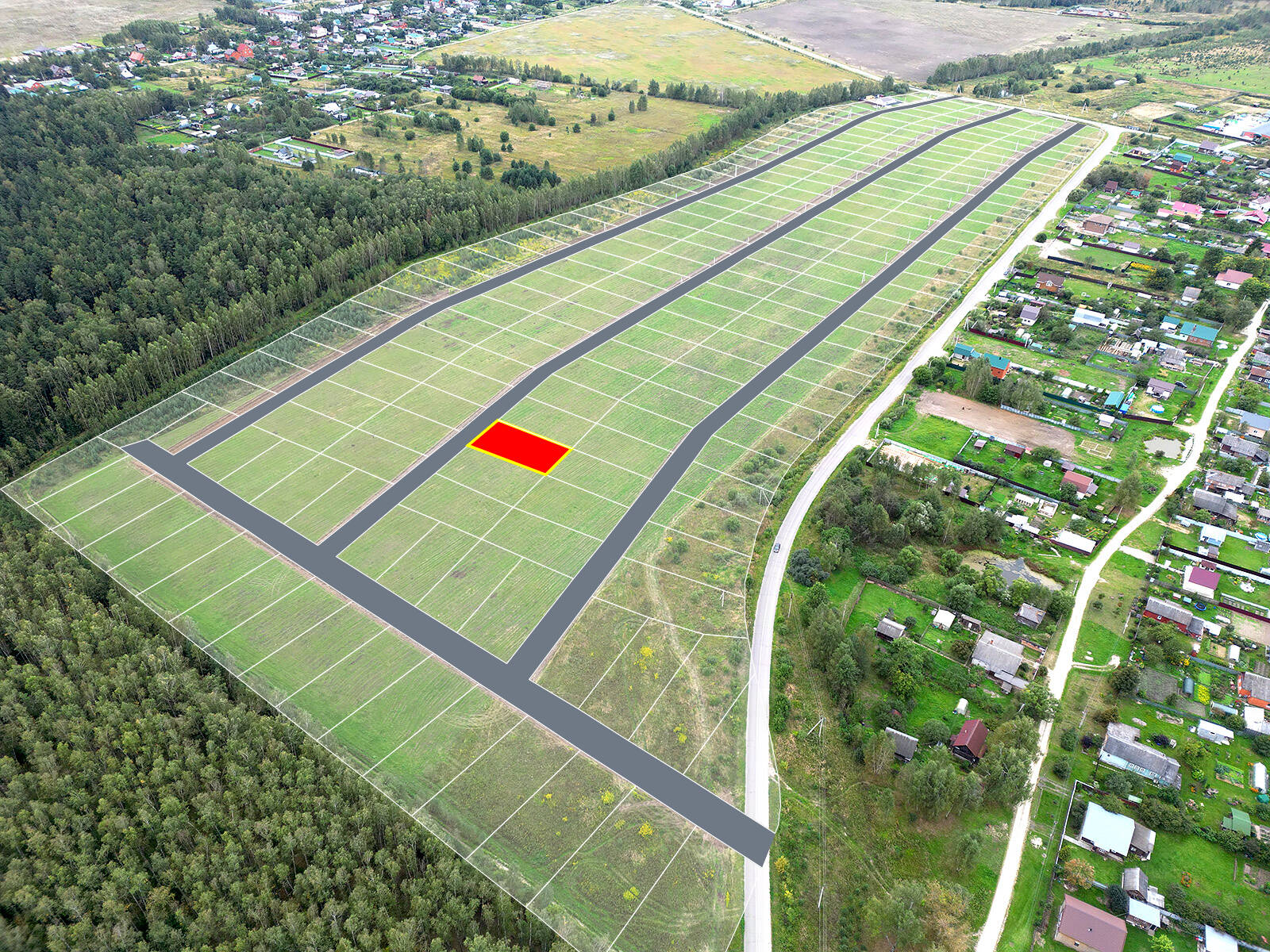 Егорки уч.№113 - Земельный участок кадастровый номер 50:30:0020117:898