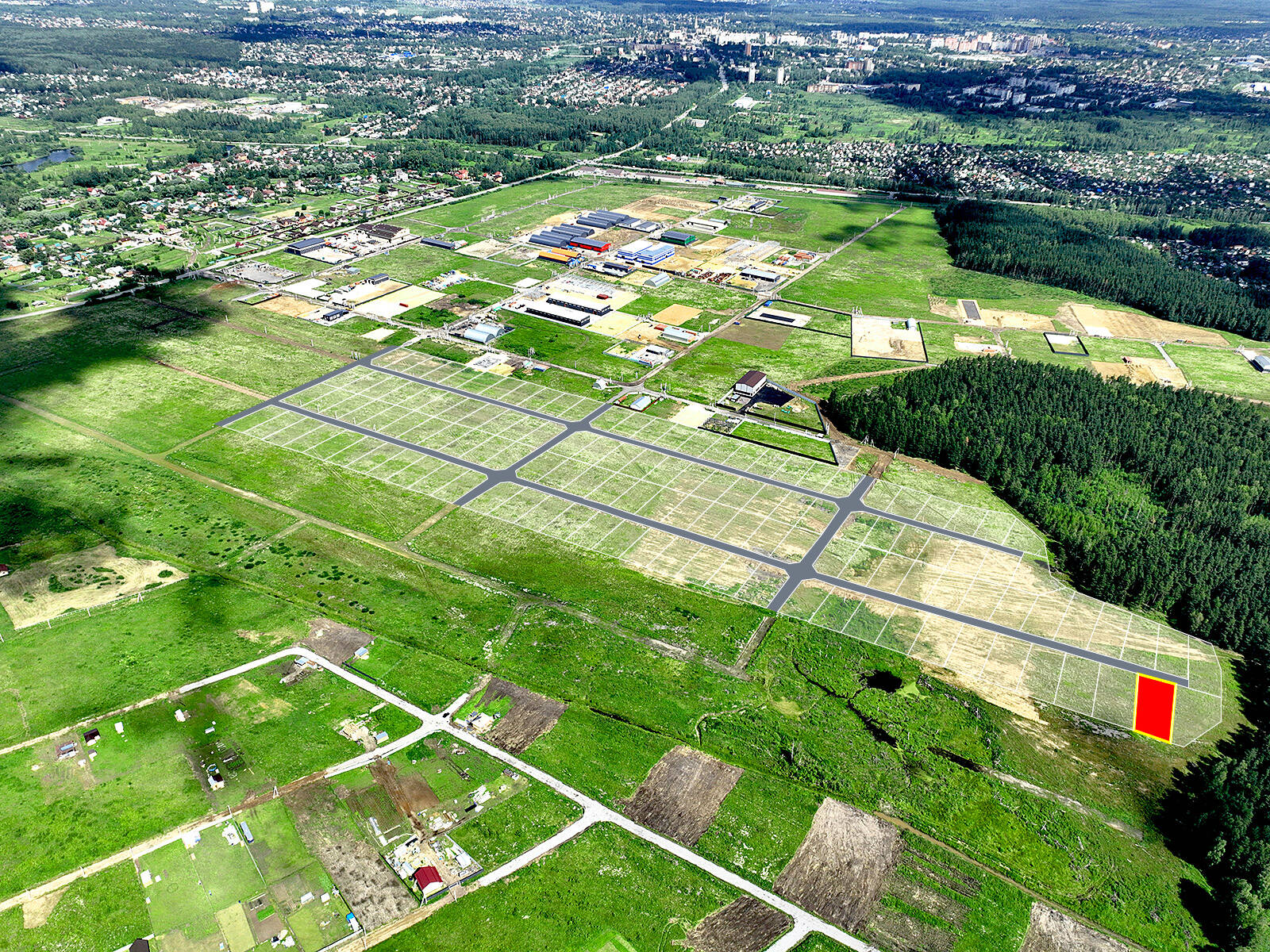 Фатеево Парк-2 уч.№94 - Земельный участок кадастровый номер 50:17:0030202:1192