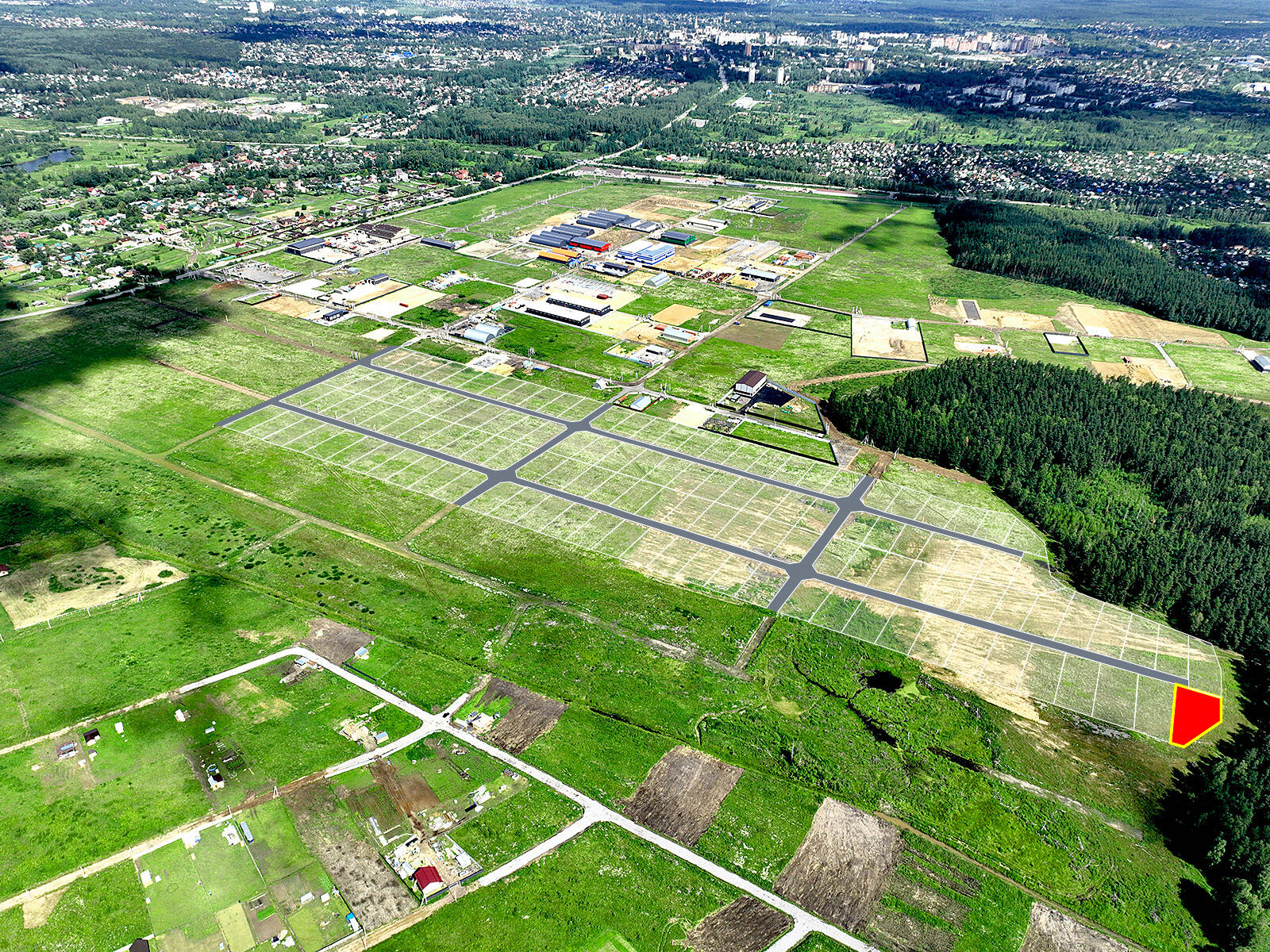 Фатеево Парк-2 уч.№93 - Земельный участок кадастровый номер 50:17:0030202:1193