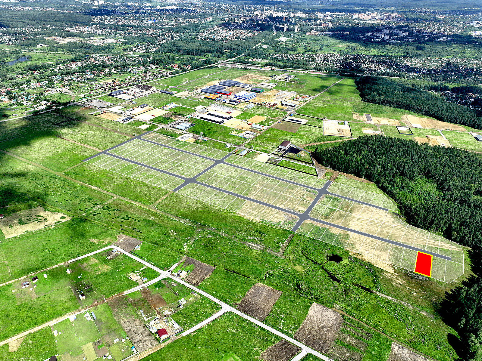 Фатеево Парк-2 уч.№95 - Земельный участок кадастровый номер 50:17:0030202:1194