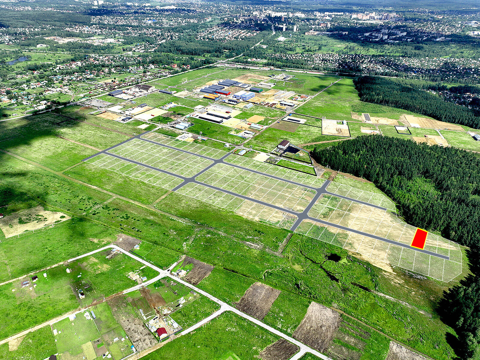 Фатеево Парк-2 уч.№89 - Земельный участок кадастровый номер 50:17:0030202:1197