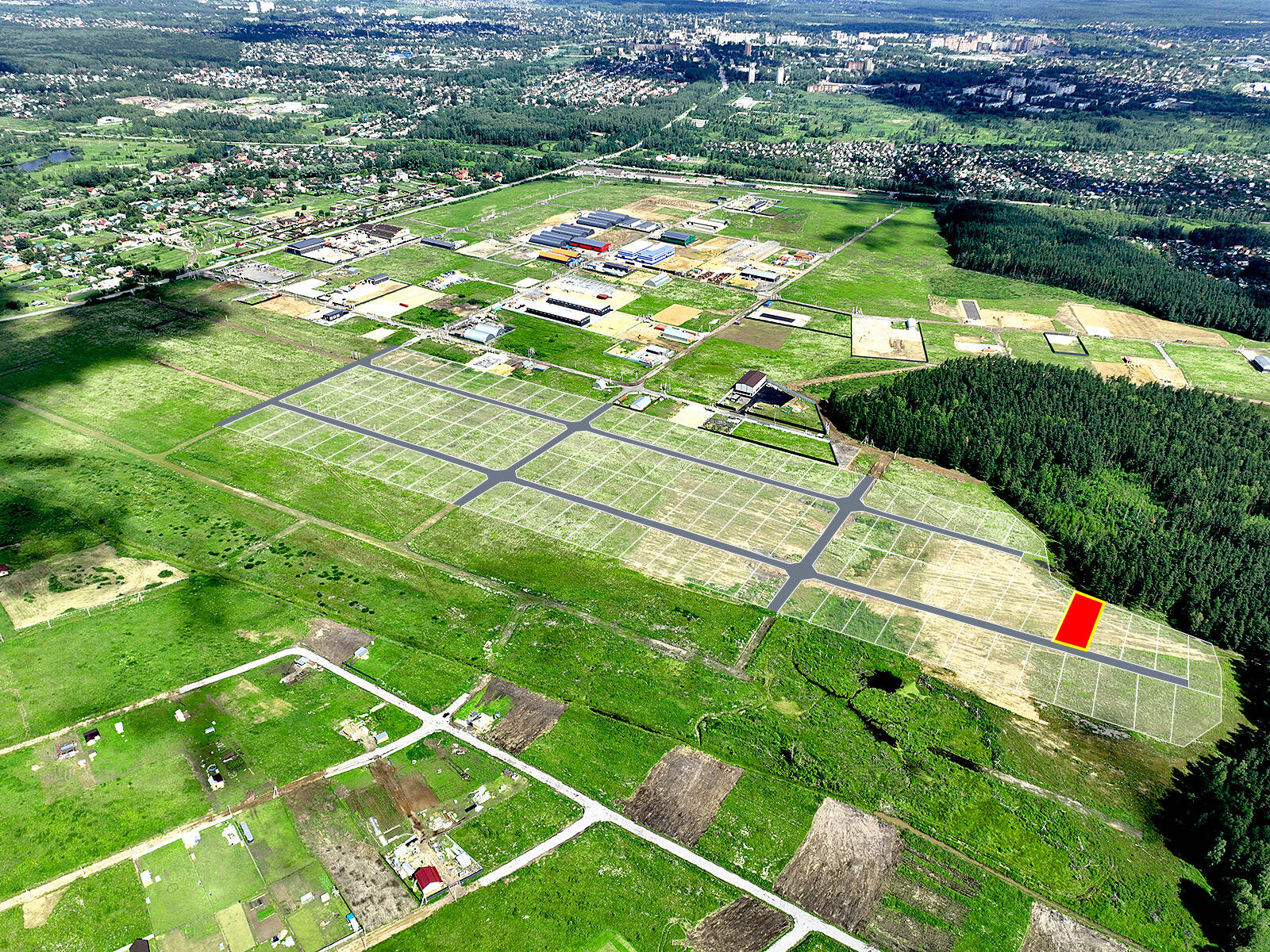 Фатеево Парк-2 уч.№88 - Земельный участок кадастровый номер 50:17:0030202:1202