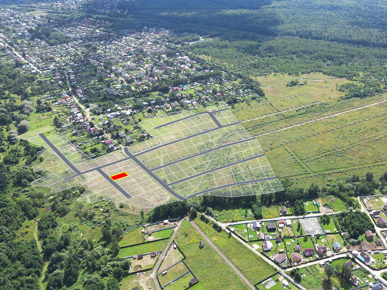 Трубицыно Лесное уч.№34 - Земельный участок кадастровый номер 50:17:0021201:431