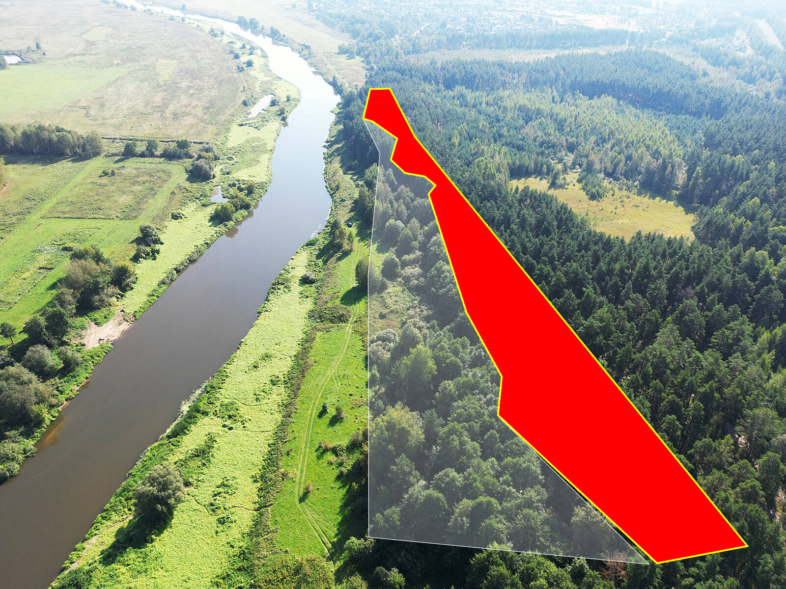 Прибрежное уч.№2 - Земельный участок кадастровый номер 50:17:0021612:52