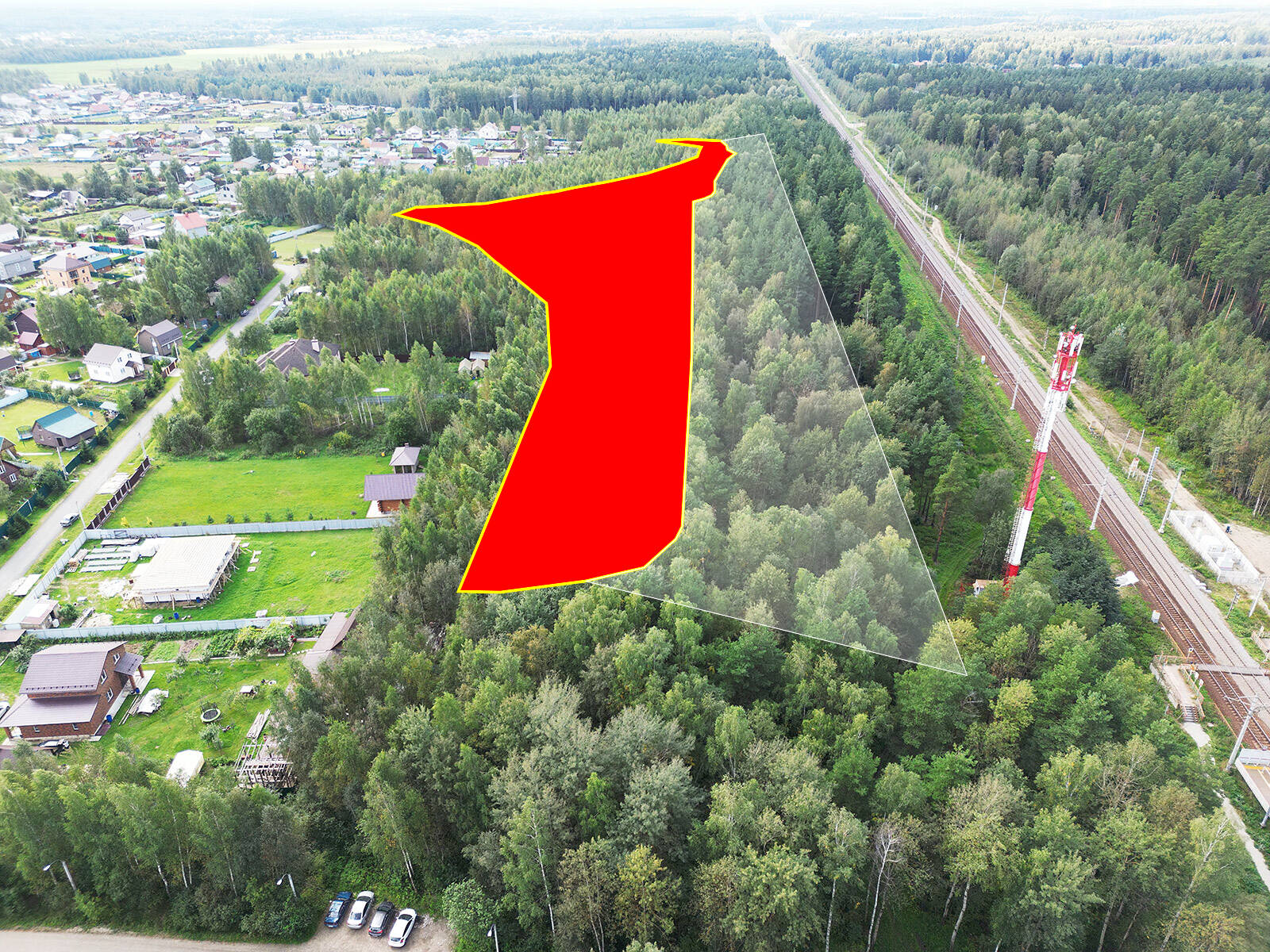 Зелёная птица уч.№1123 - Земельный участок кадастровый номер 50:17:0021903:1123