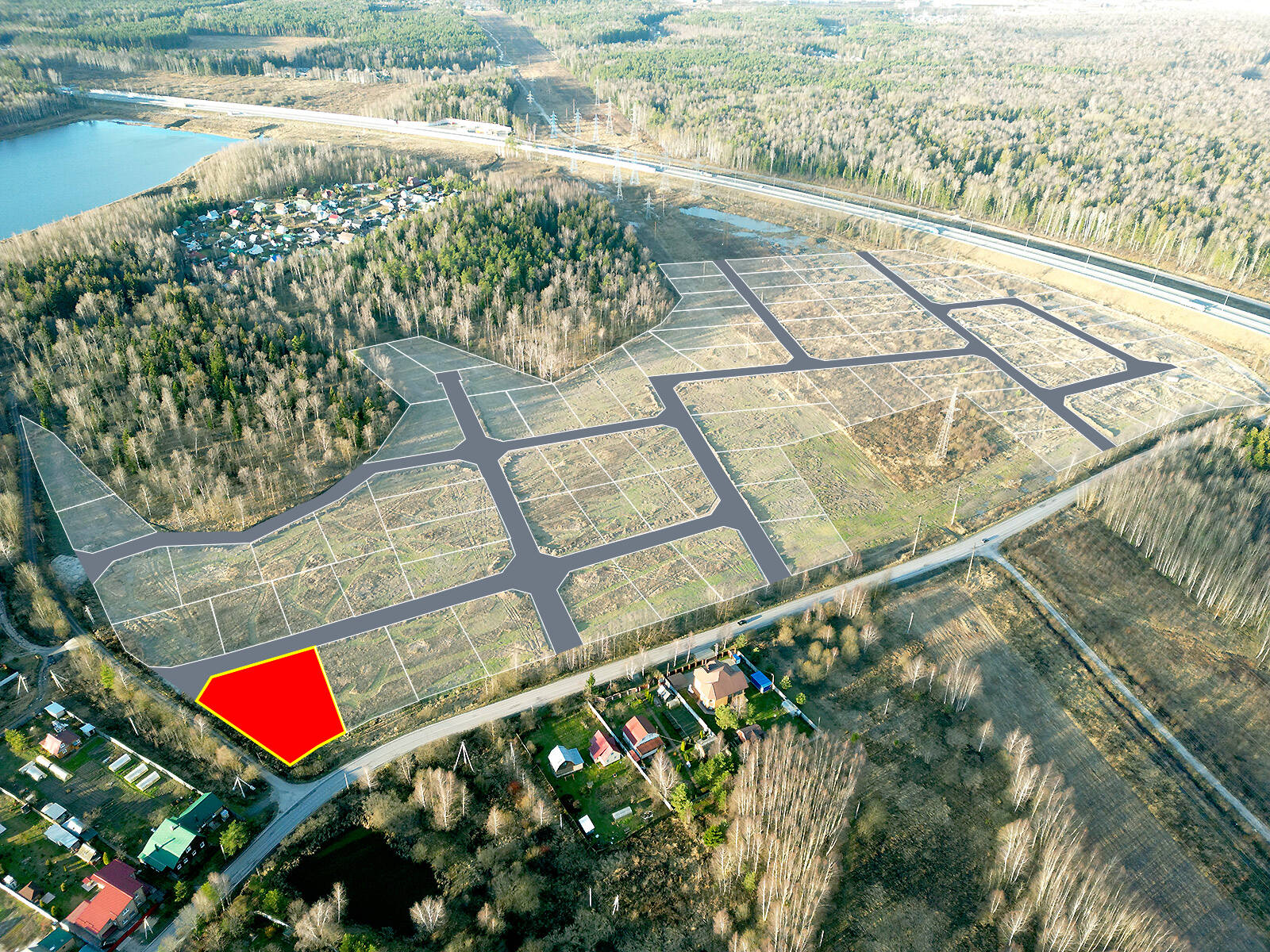 Криулино Парк уч.№7 - Земельный участок #1