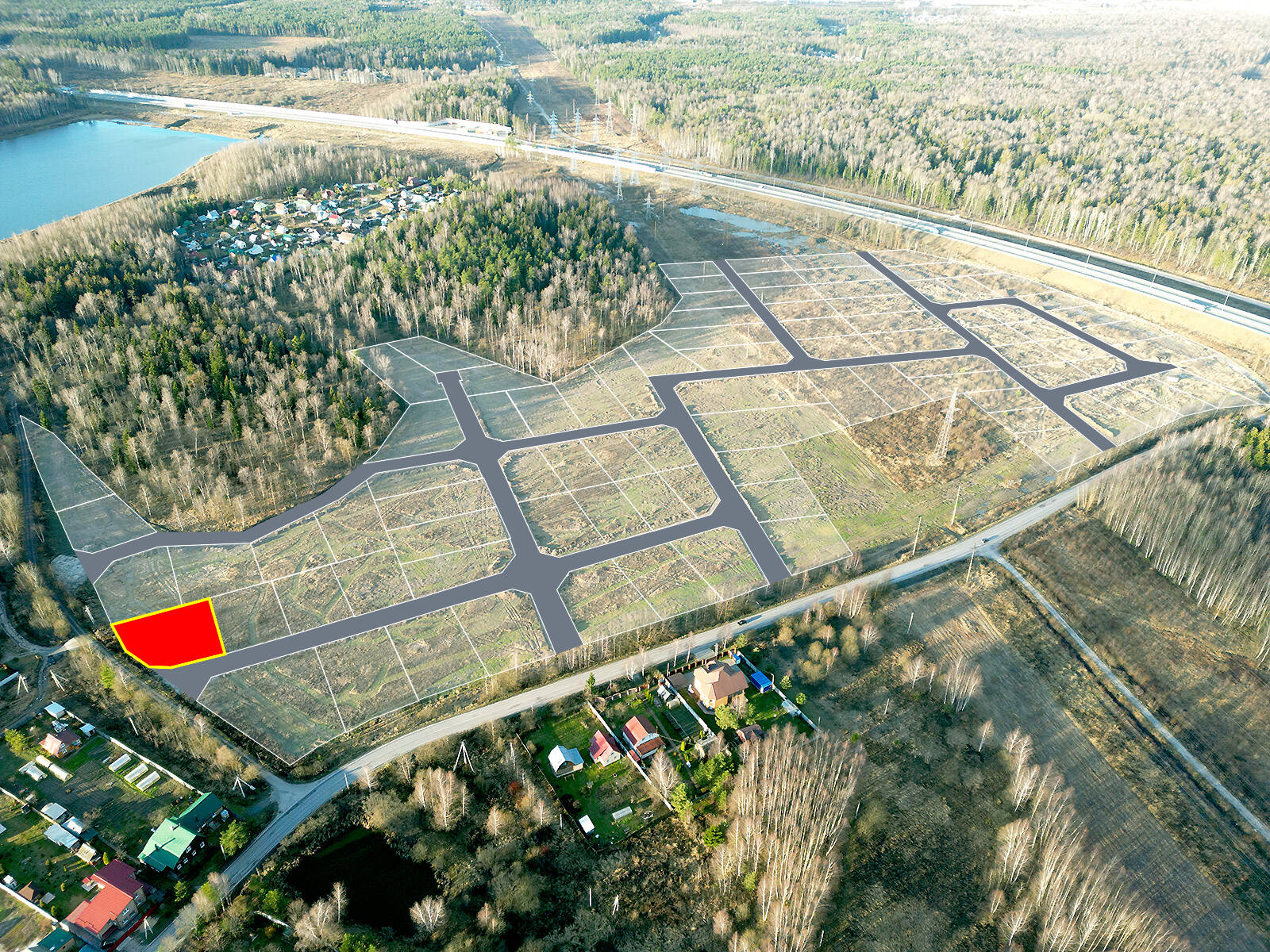 Криулино Парк уч.№8 - Земельный участок #5