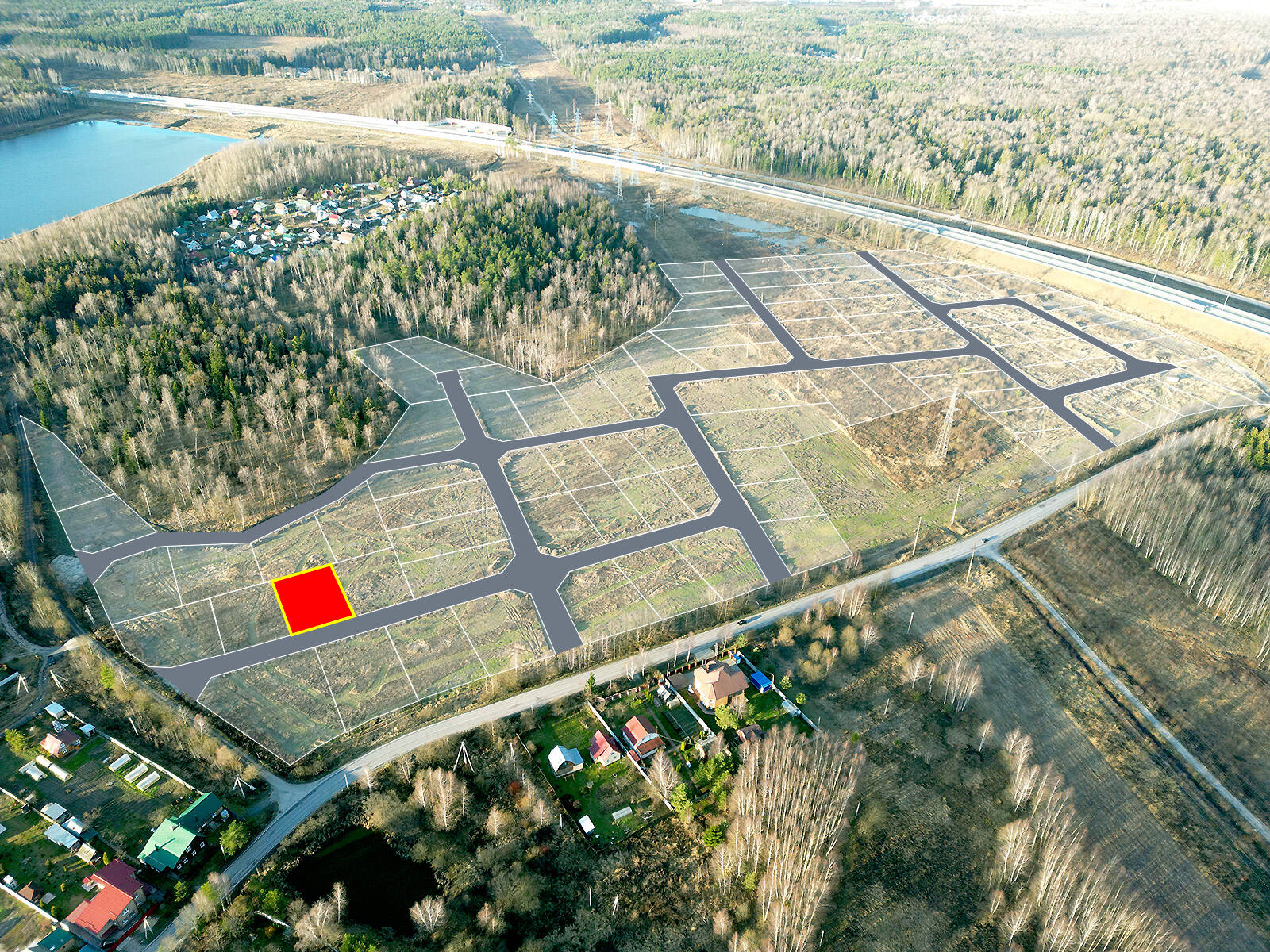 Криулино Парк уч.№18 - Земельный участок #7