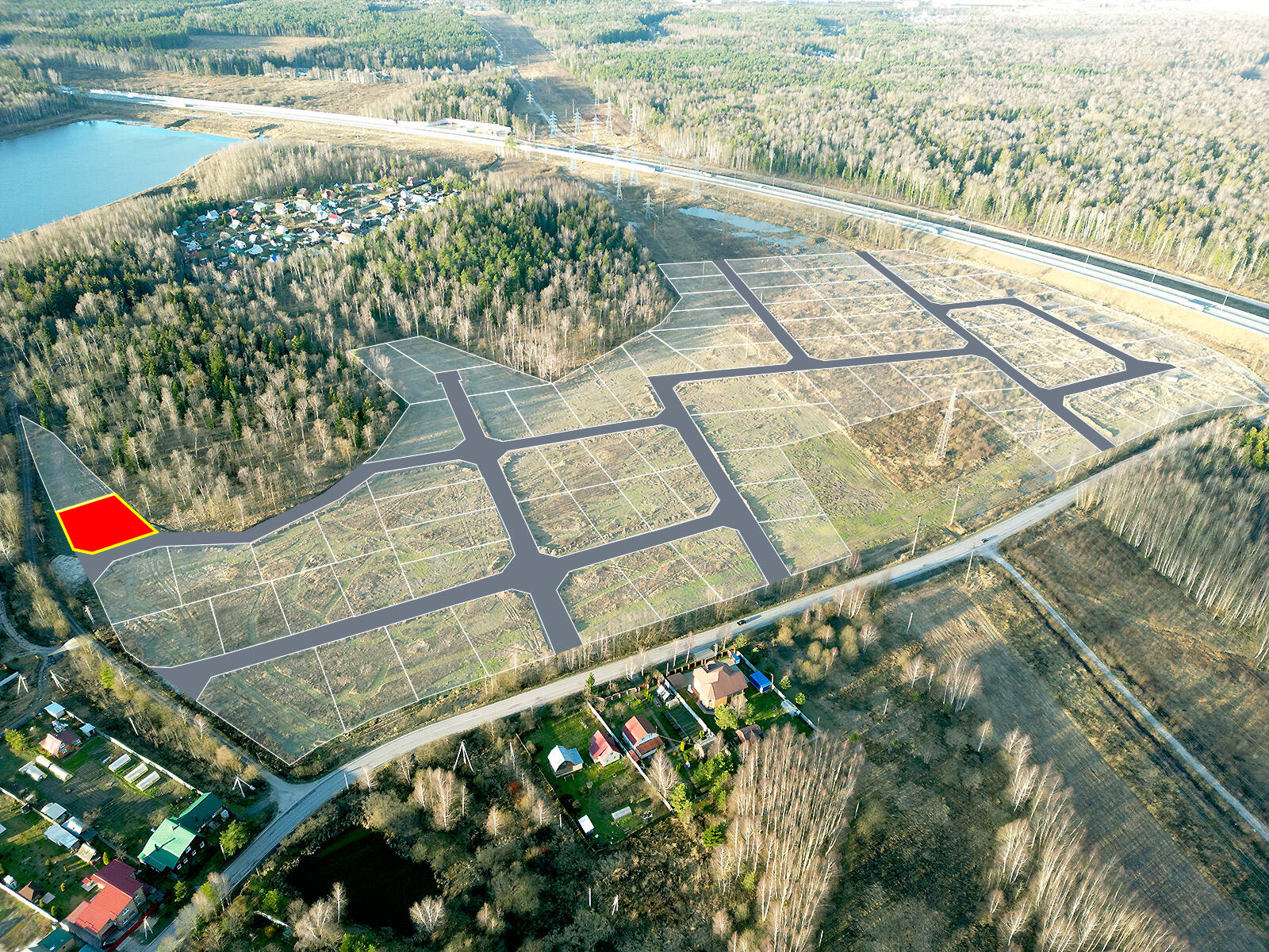 Криулино Парк уч.№89 - Земельный участок #14