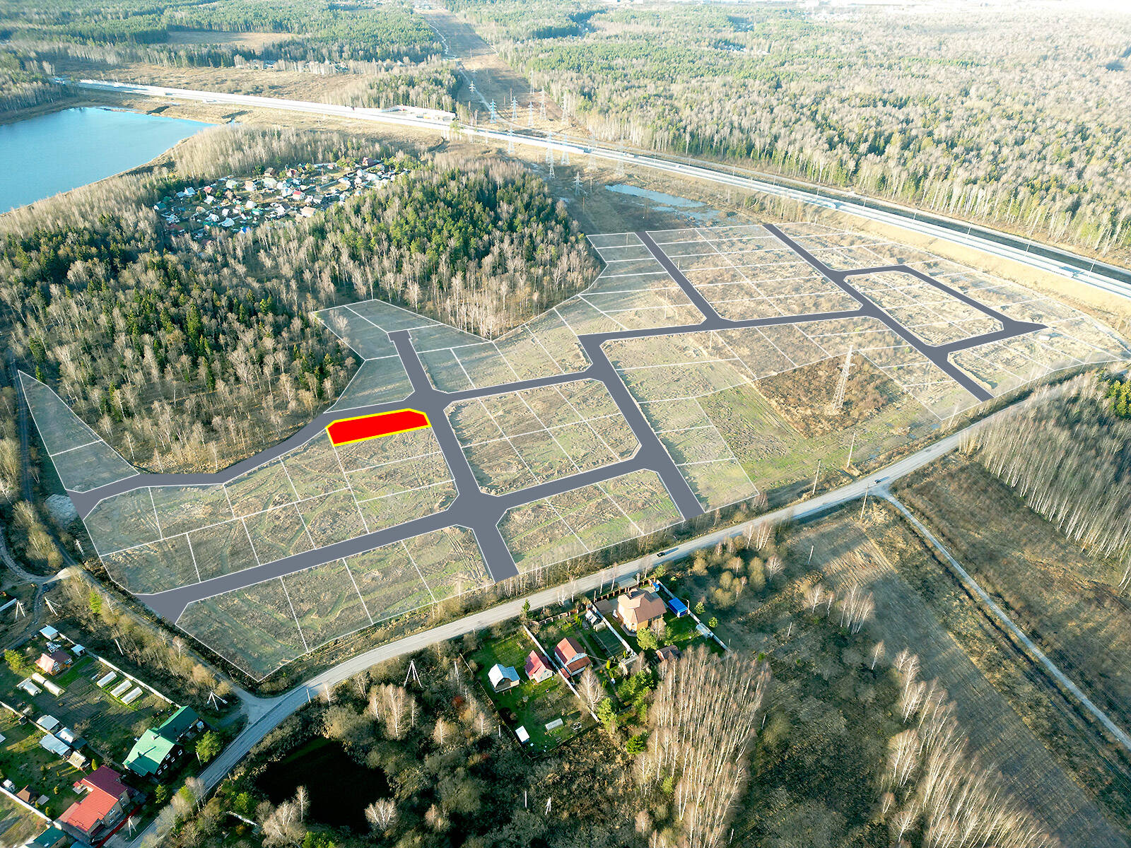 Криулино Парк уч.№13 - Земельный участок #15