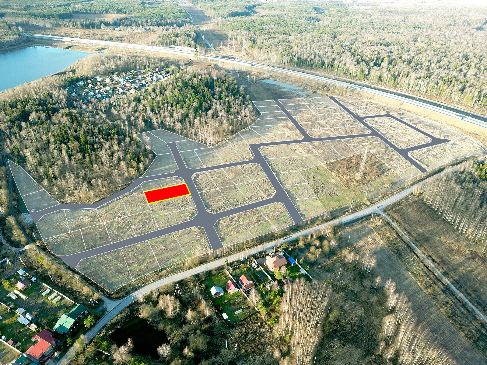 Криулино Парк уч.№14 - Земельный участок #16