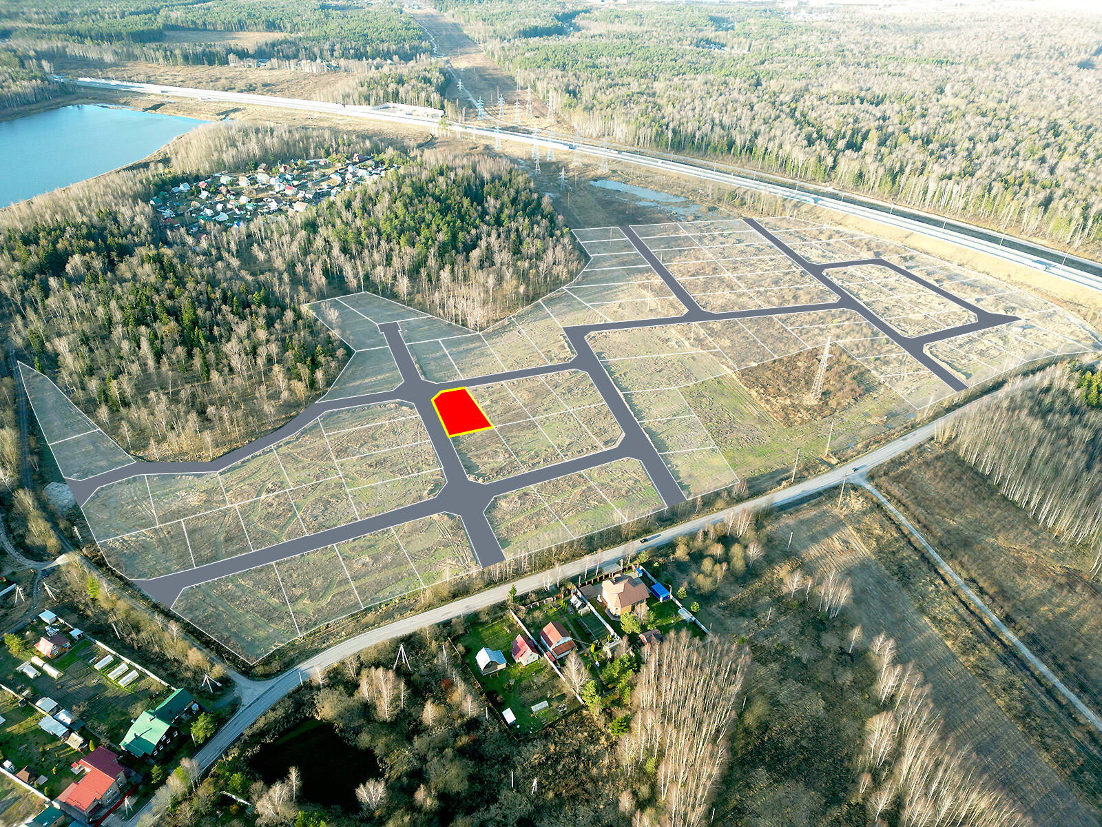 Криулино Парк уч.№21 - Земельный участок #23