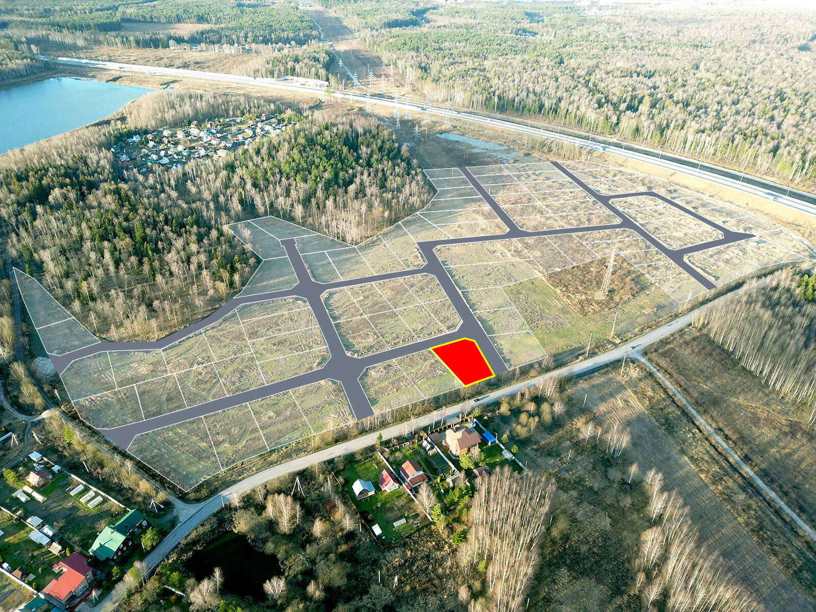 Криулино Парк уч.№1 - Земельный участок #28