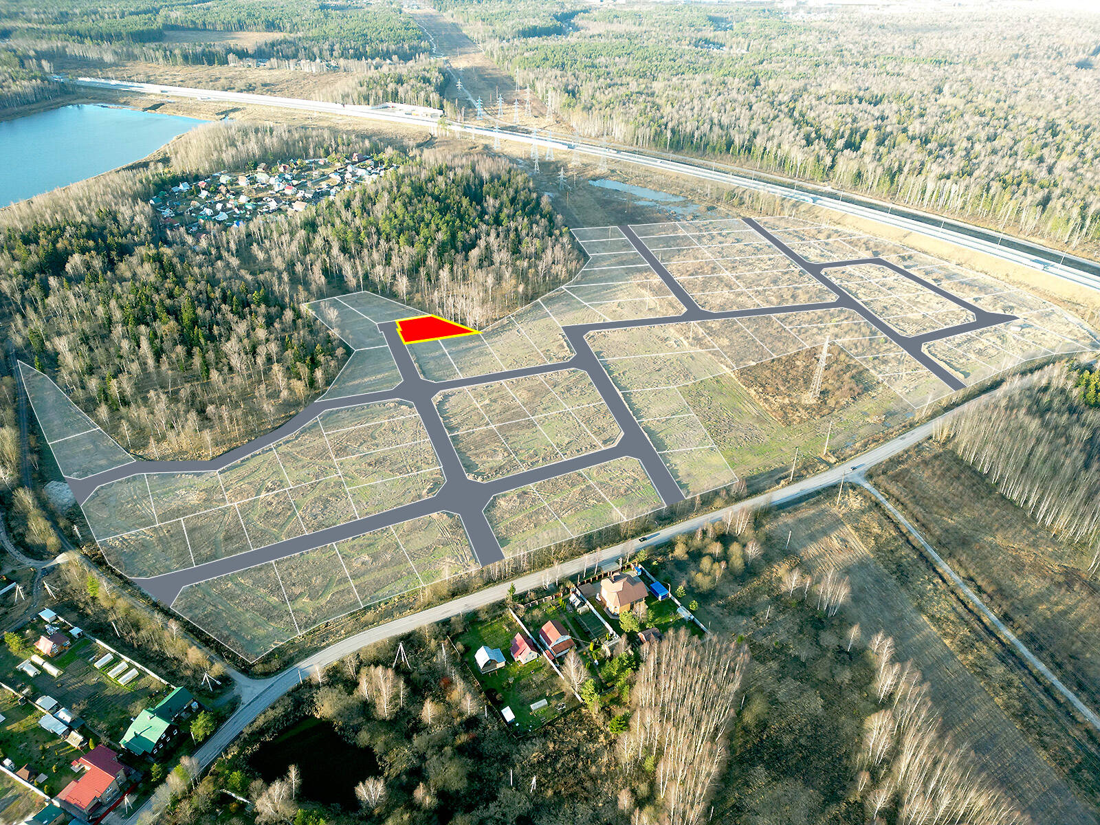 Криулино Парк уч.№31 - Земельный участок #33