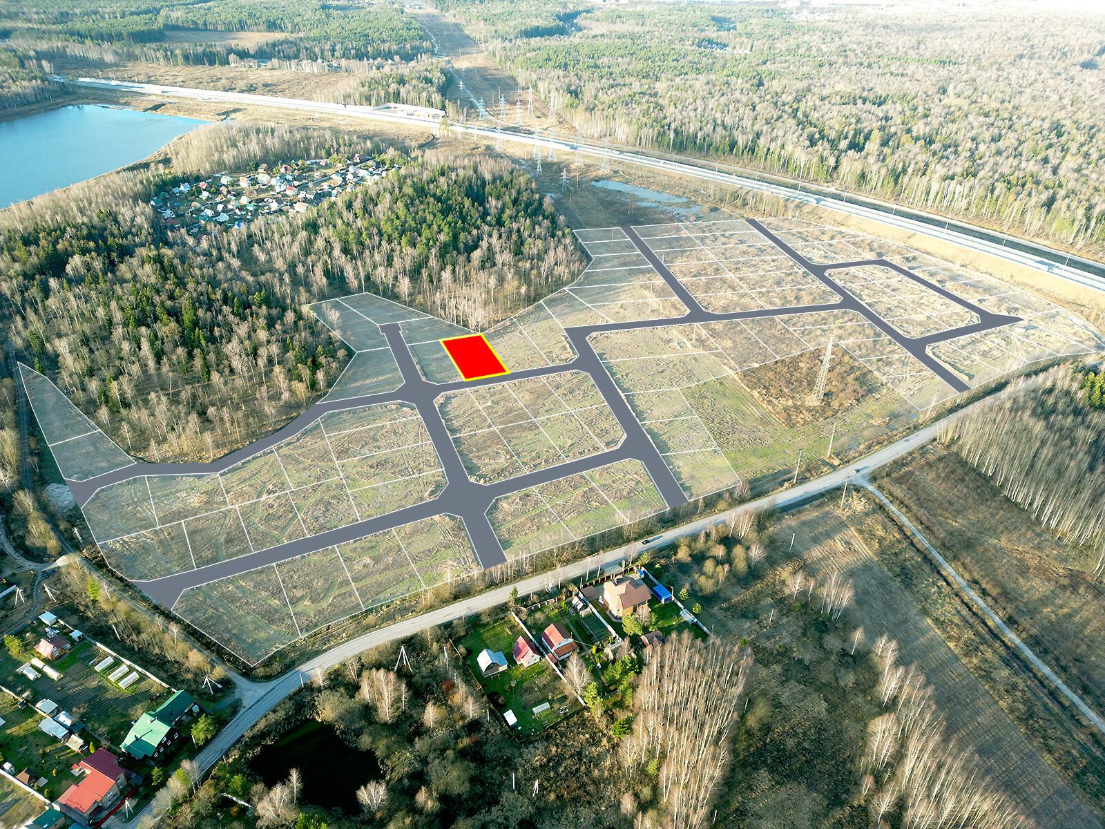 Криулино Парк уч.№33 - Земельный участок #35