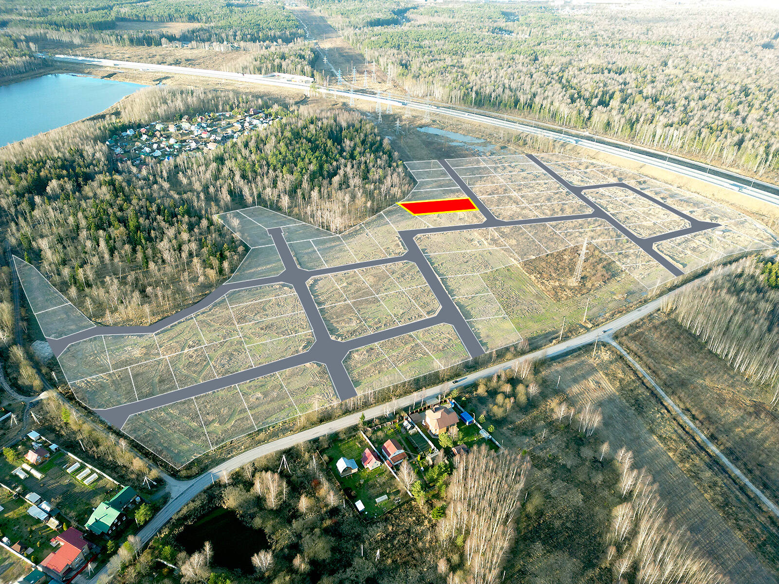 Криулино Парк уч.№38 - Земельный участок #39