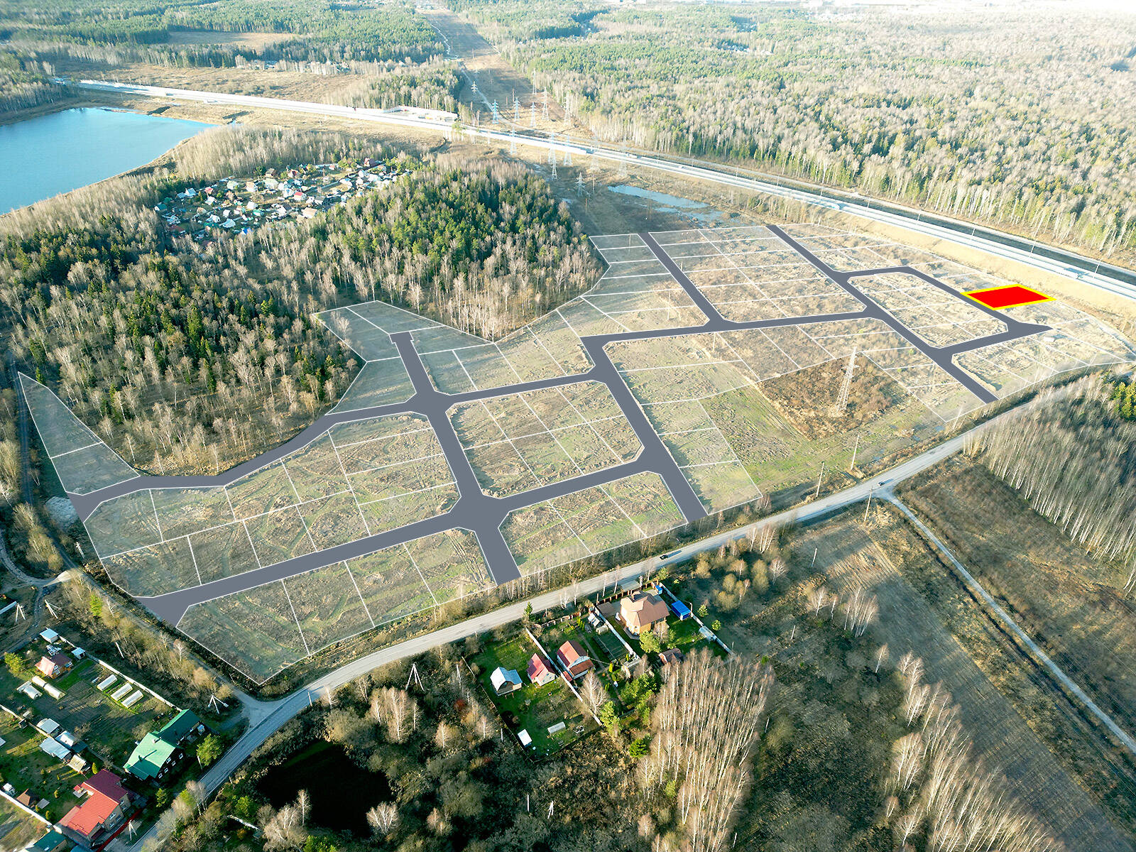 Криулино Парк уч.№62 - Земельный участок #51