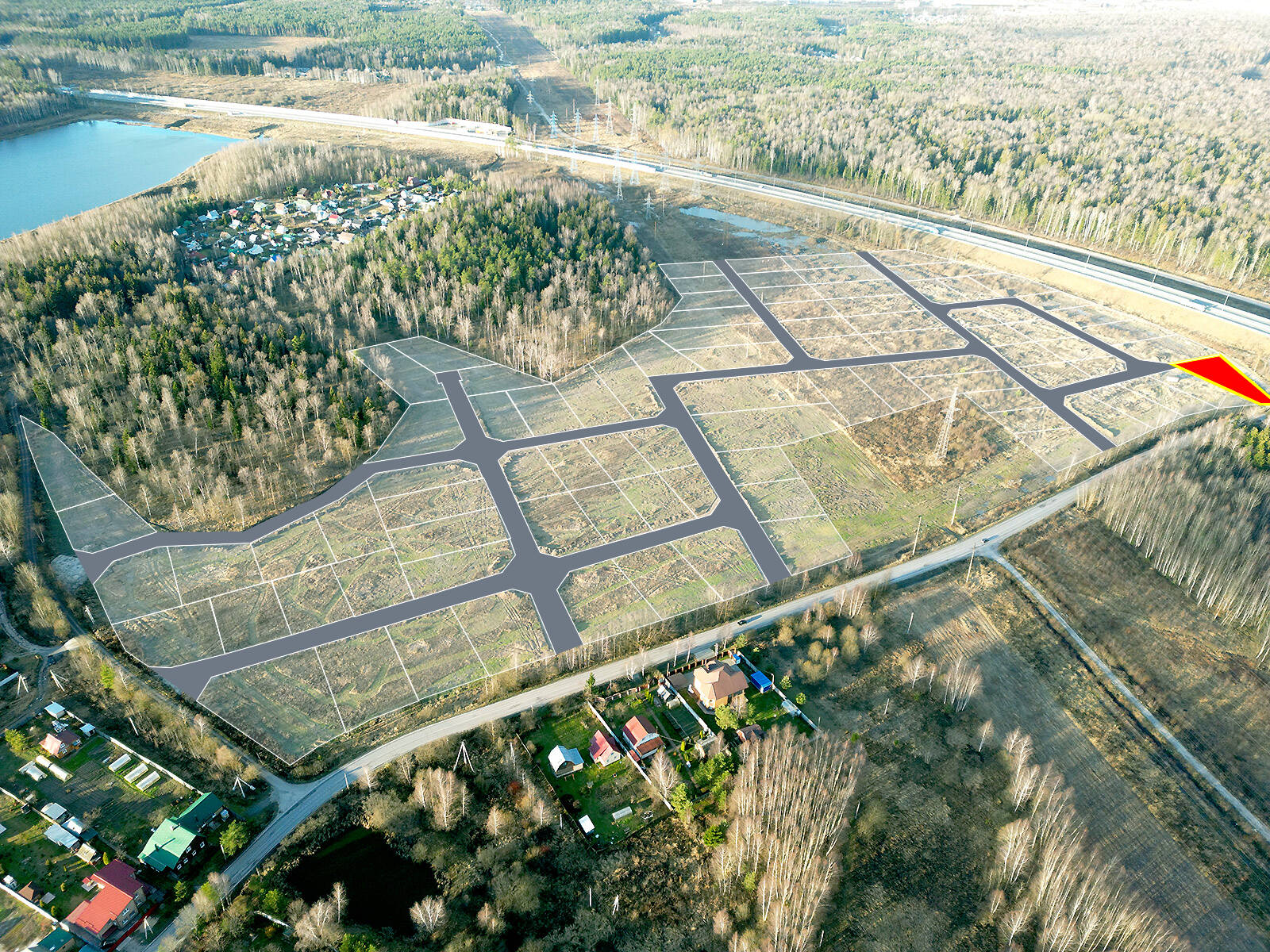 Криулино Парк уч.№64 - Земельный участок #53