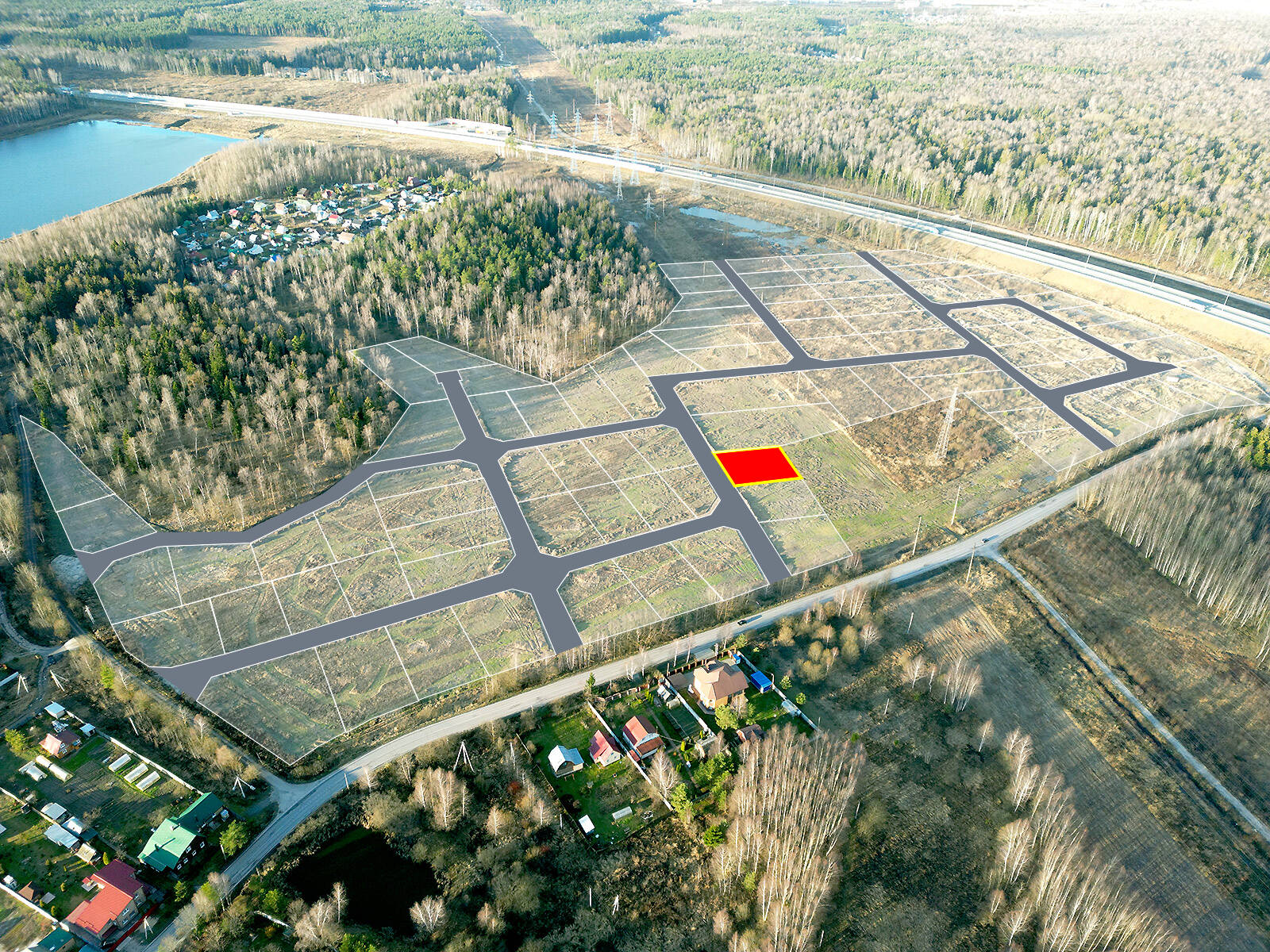 Криулино Парк уч.№79 - Земельный участок #68