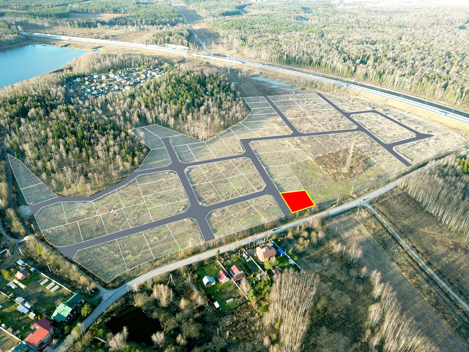 Криулино Парк уч.№77 - Земельный участок #70