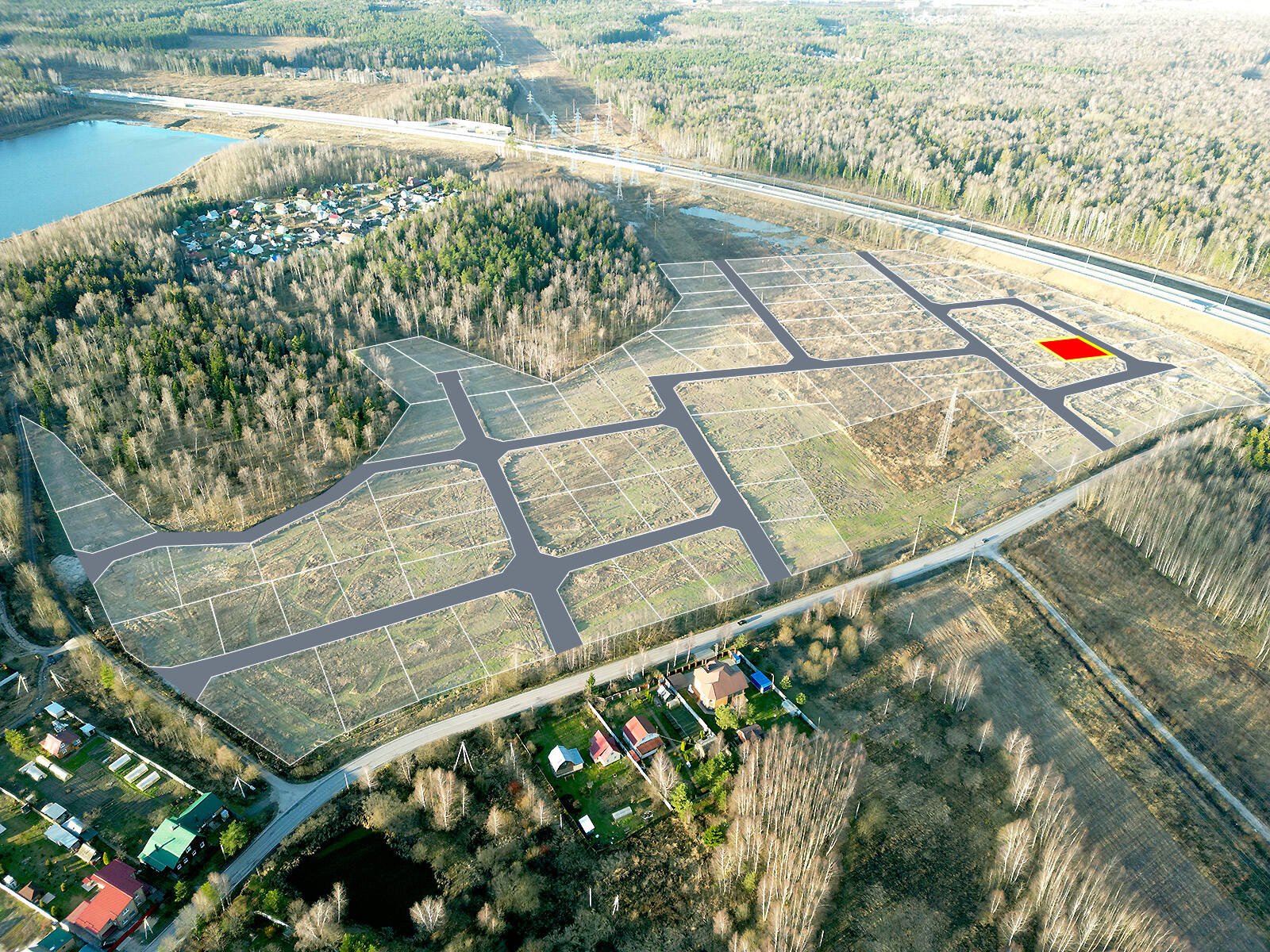 Криулино Парк уч.№75 - Земельный участок #85