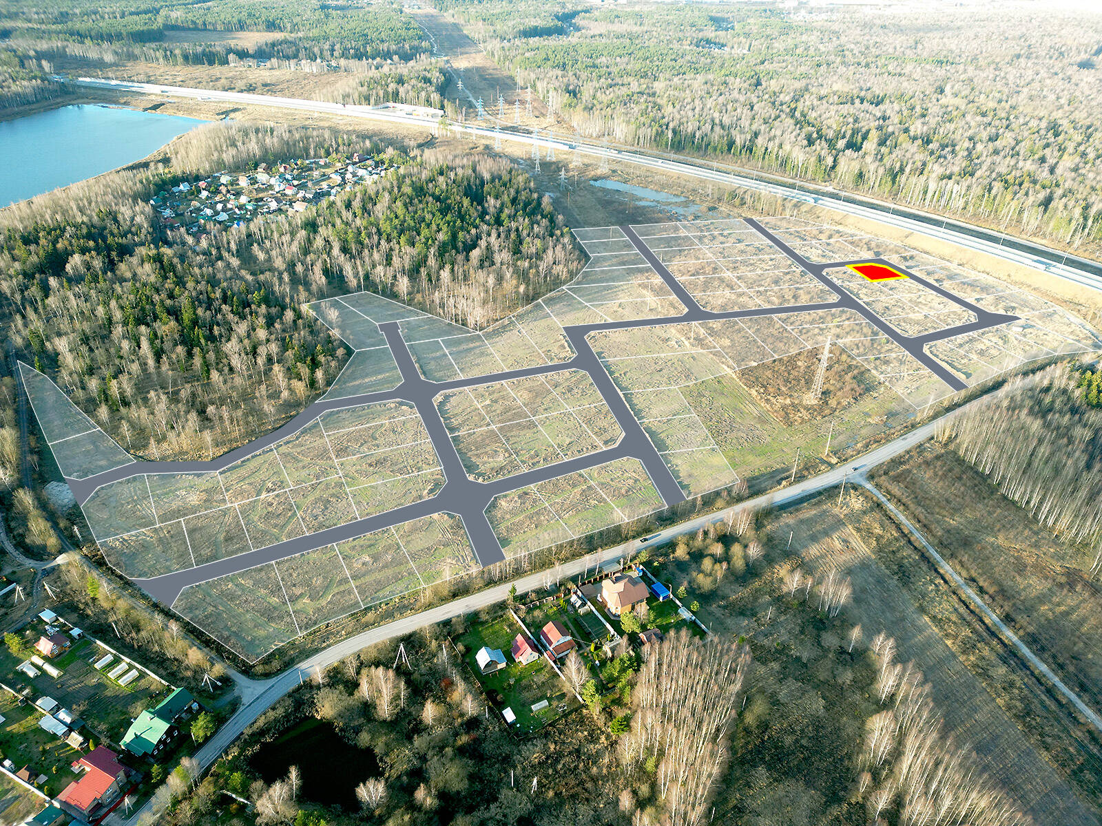 Криулино Парк уч.№73 - Земельный участок #88