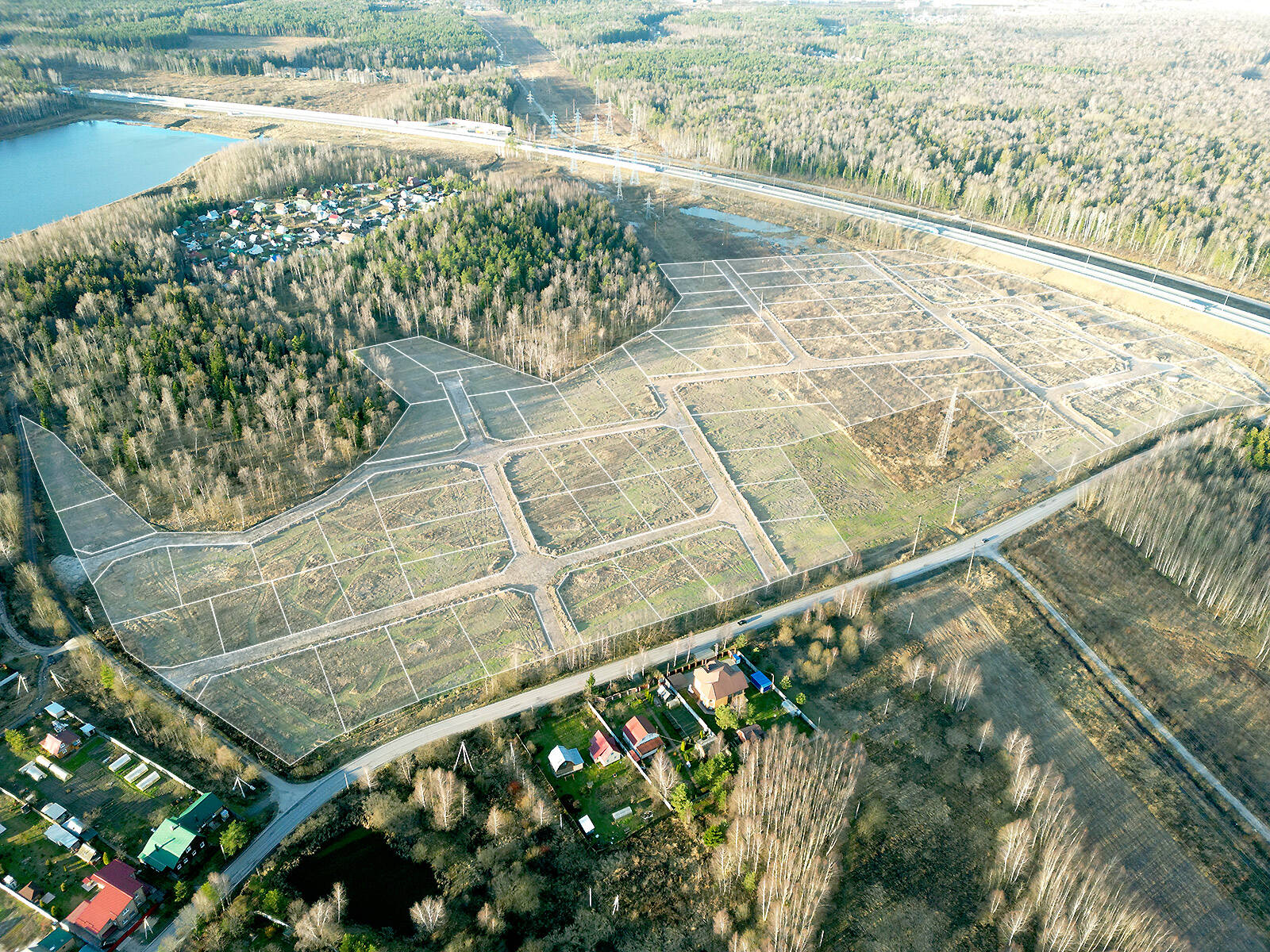 Криулино Парк уч.№54 - Земельный участок кадастровый номер 50:17:0021103:519