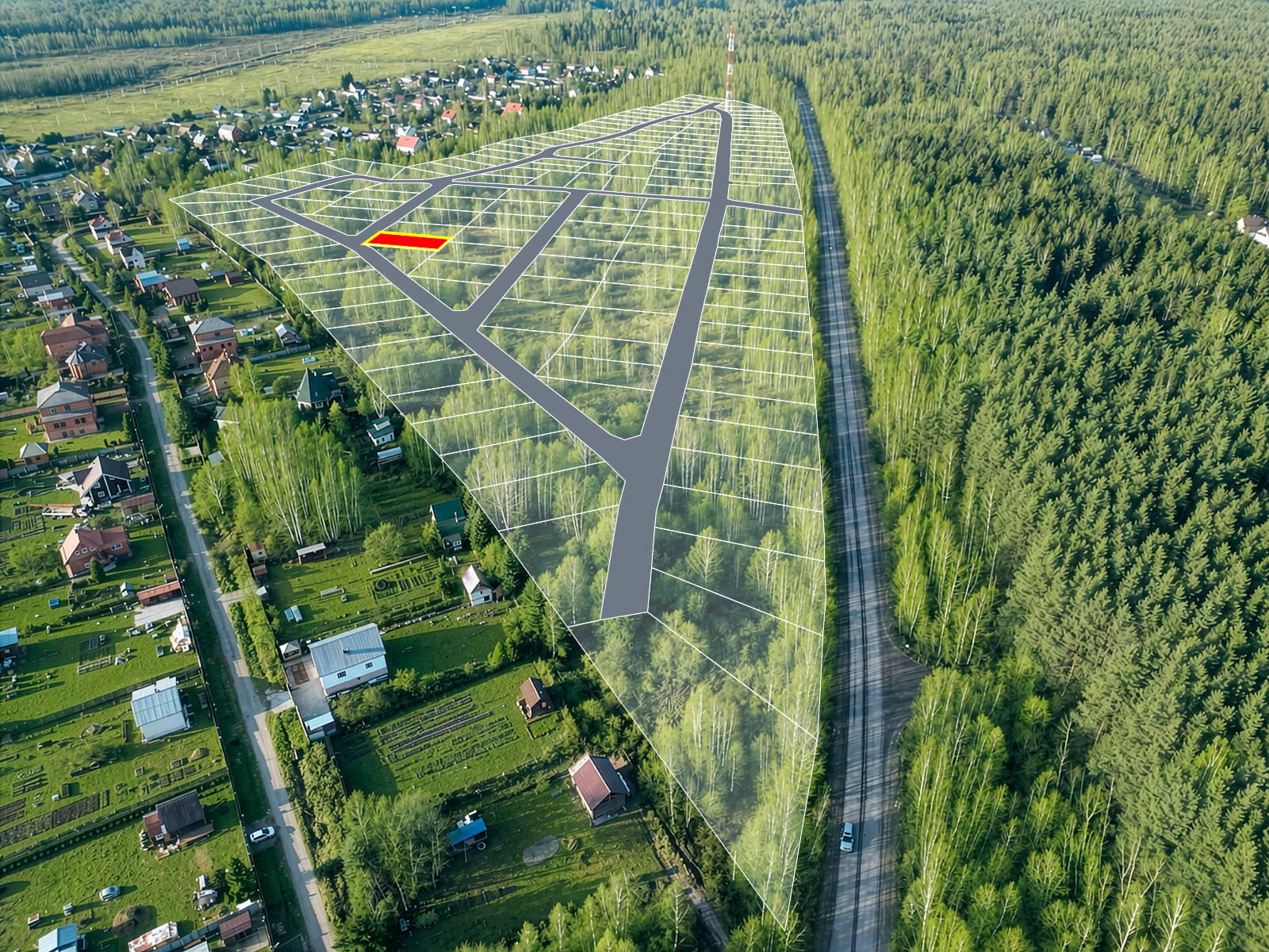Воскресино уч.№139 - Земельный участок кадастровый номер 50:17:0020302:687