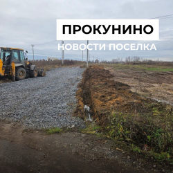 Копаем ливневки, подсыпаем дорожное полотно.